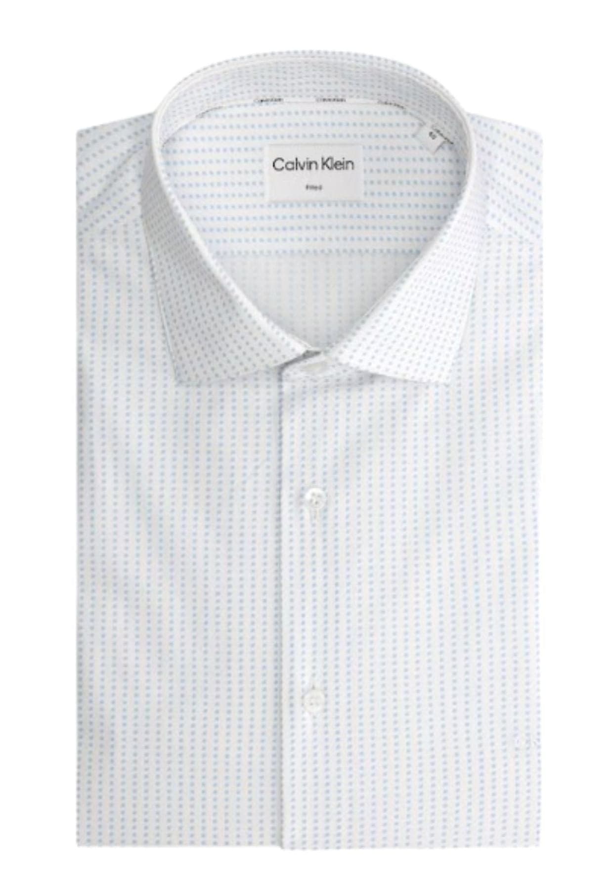calvin klein THERMO TECH STRIPE FITTED SHIRT