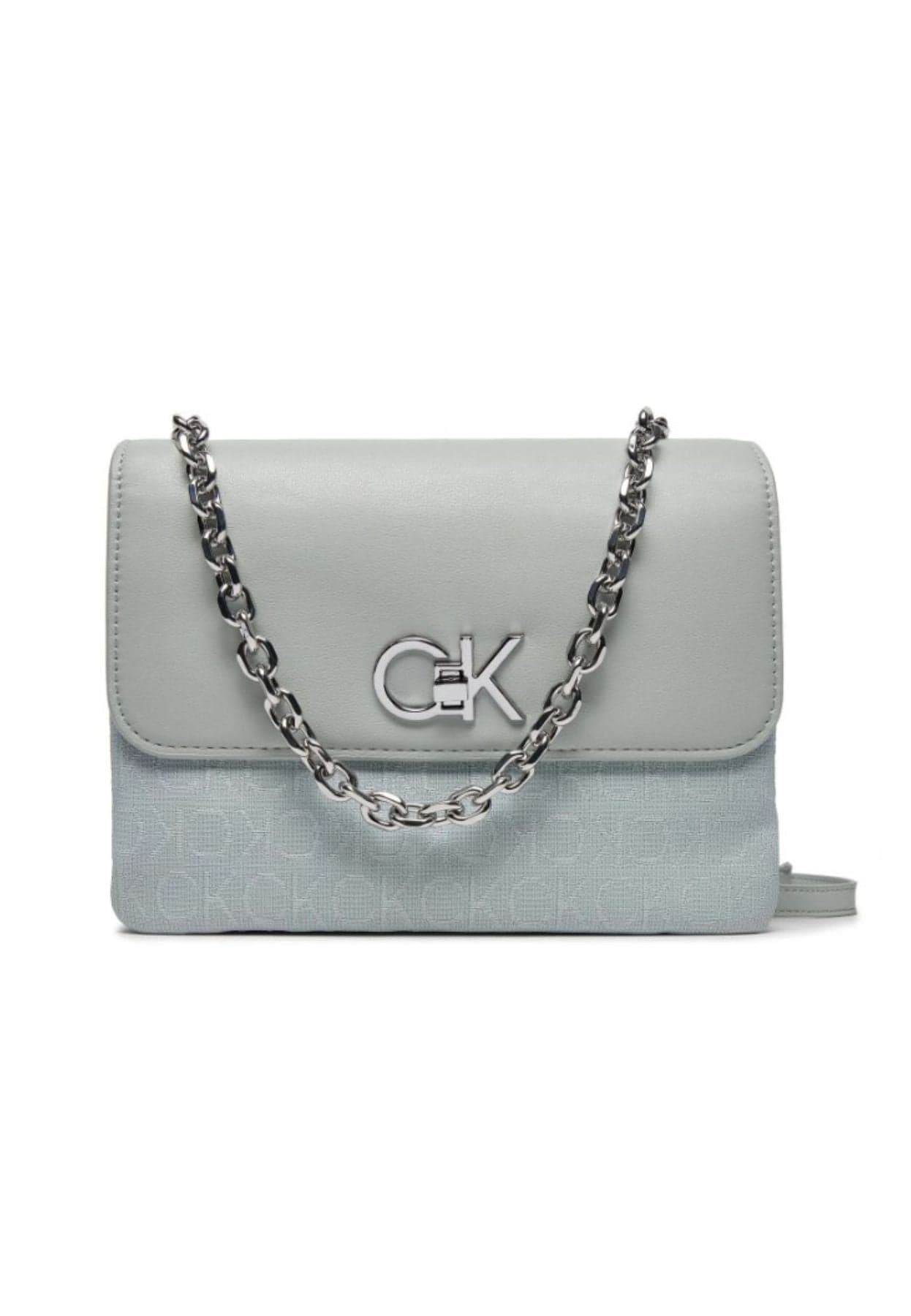 calvin klein RE-LOCK DOUBLE GUSETT BAG_JCQ