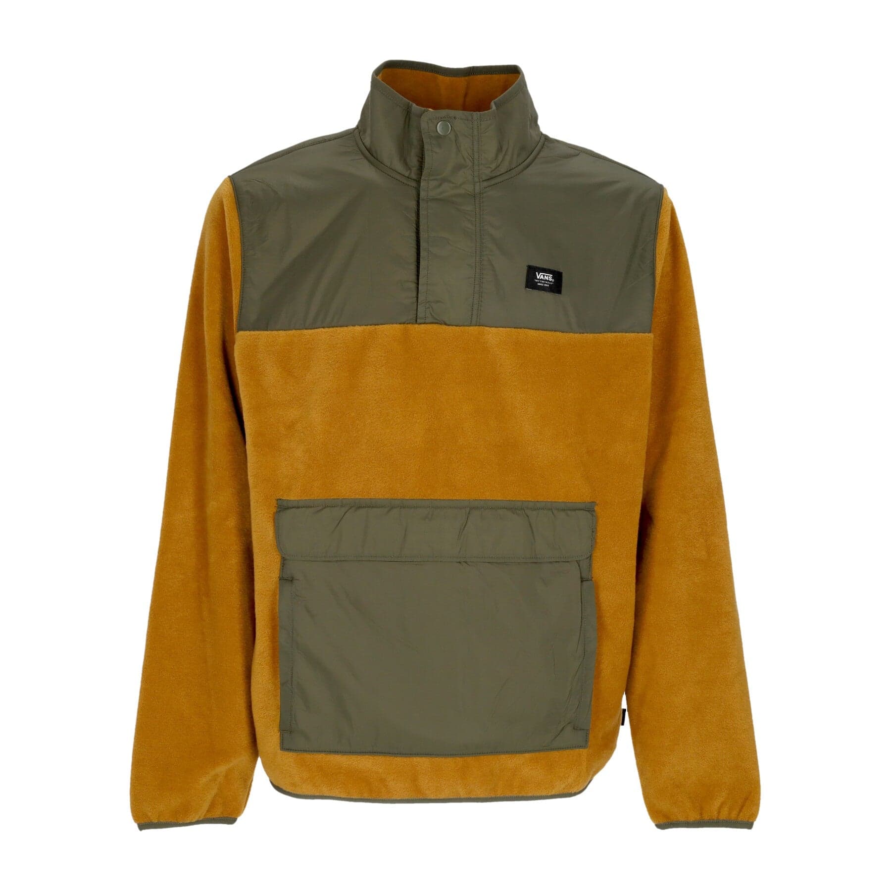 Mammoth Pullover Men's Fleece Jacket Golden Brown/grape Leaf