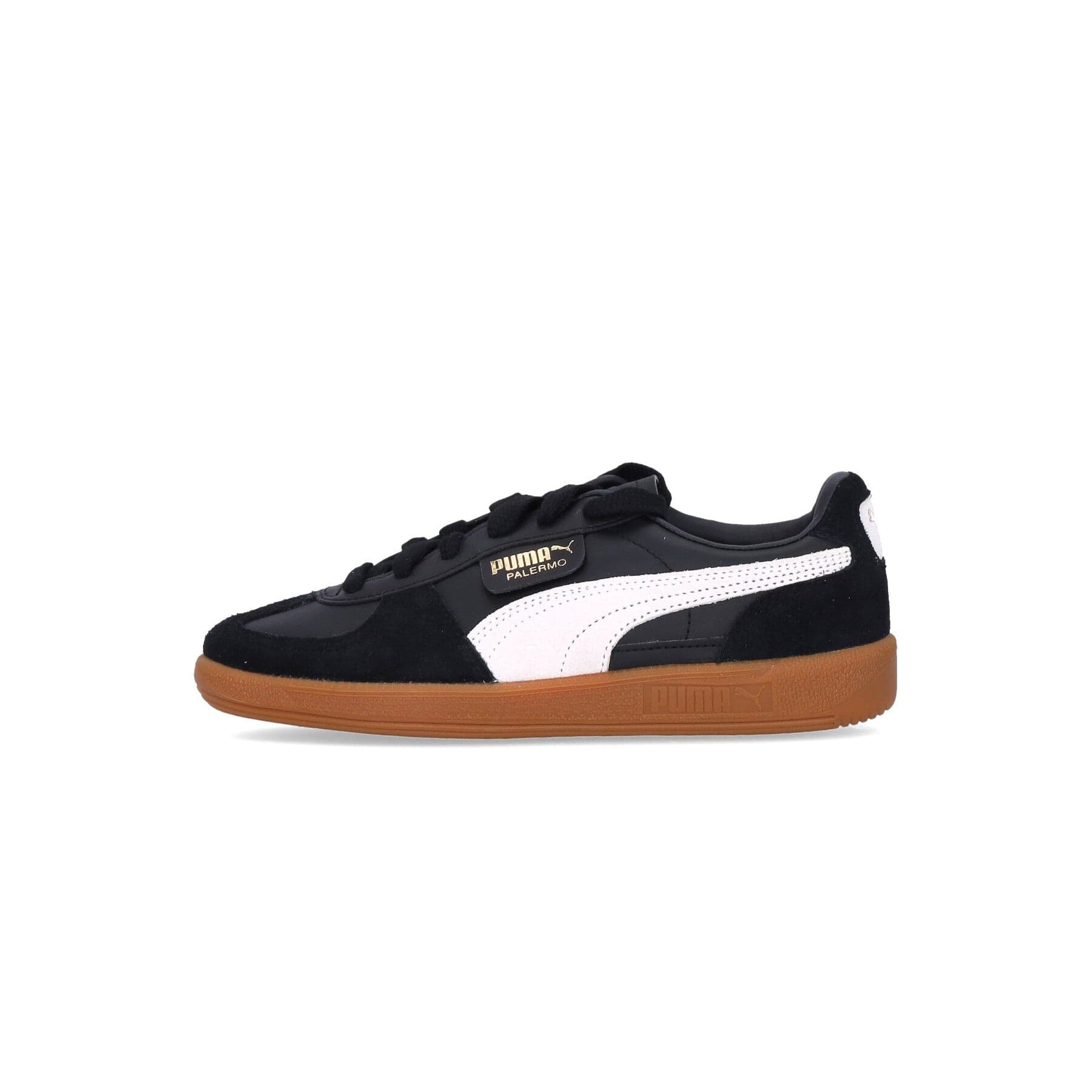 Palermo Men's Low Shoe Lth Black/feather Grey/gum