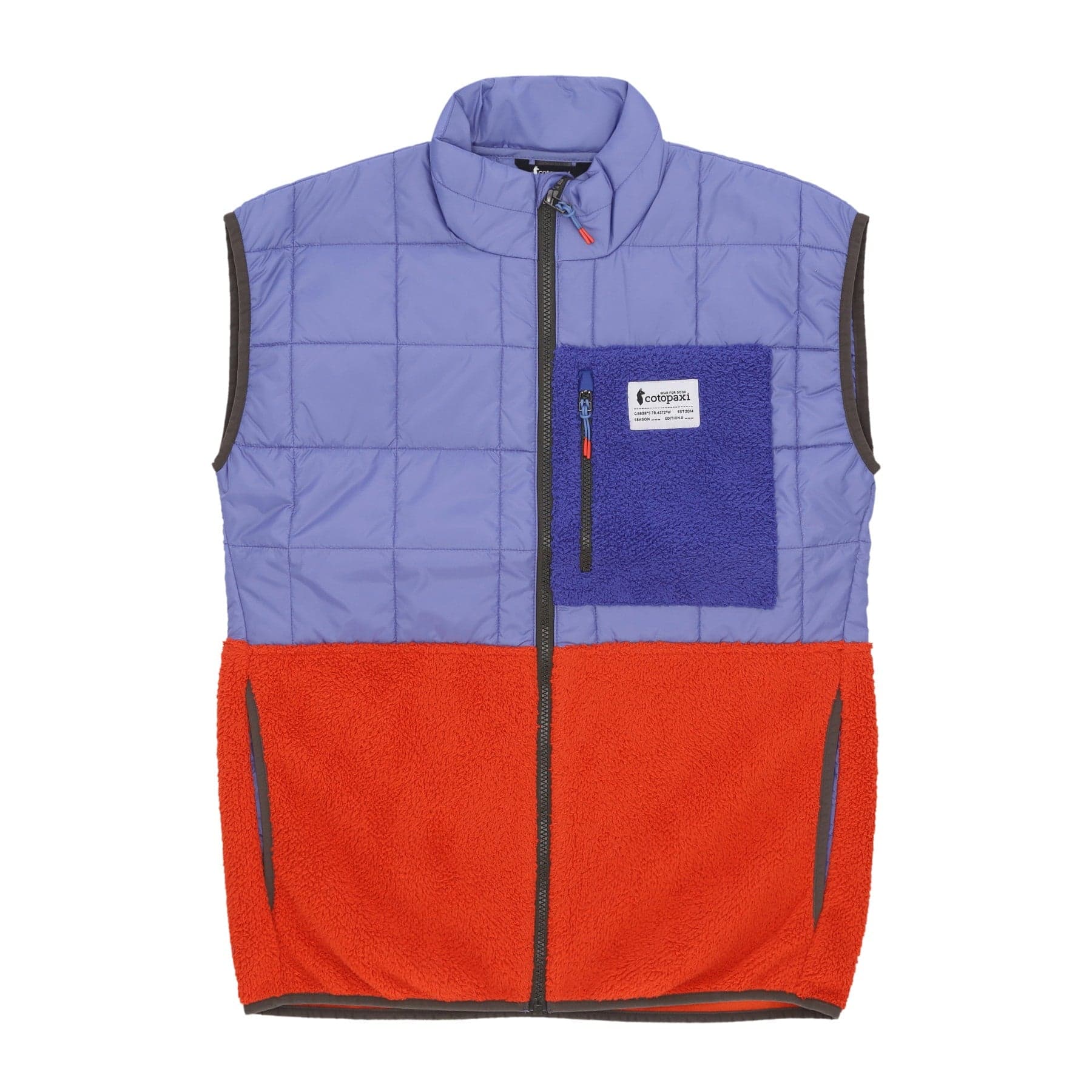 Men's Sleeveless Trico Hybrid Vest Lupine/canyon