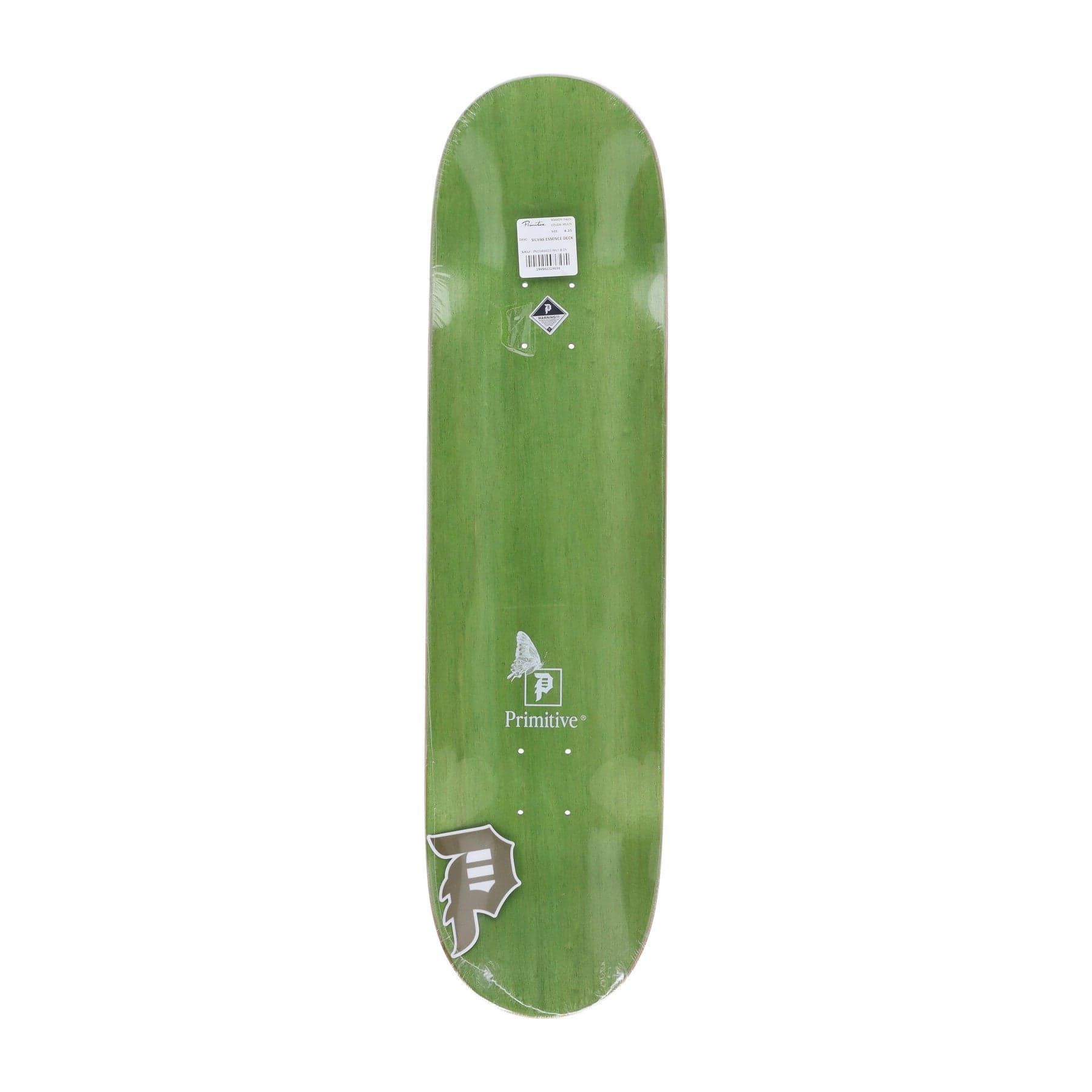 Men's Skateboard Deck Silvas Essence Deck Green/multi