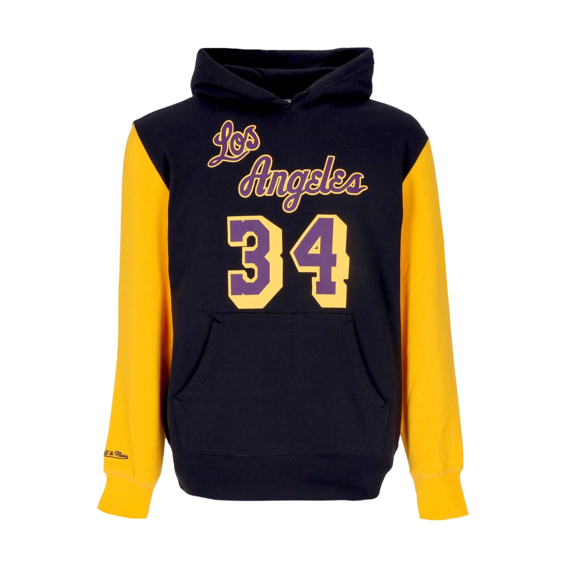 Men's hoodie Nba Fashion Fleece Hoodie 2004 No 34 Shaquille O'neal Hardwood Classics Loslak Original Team Colors