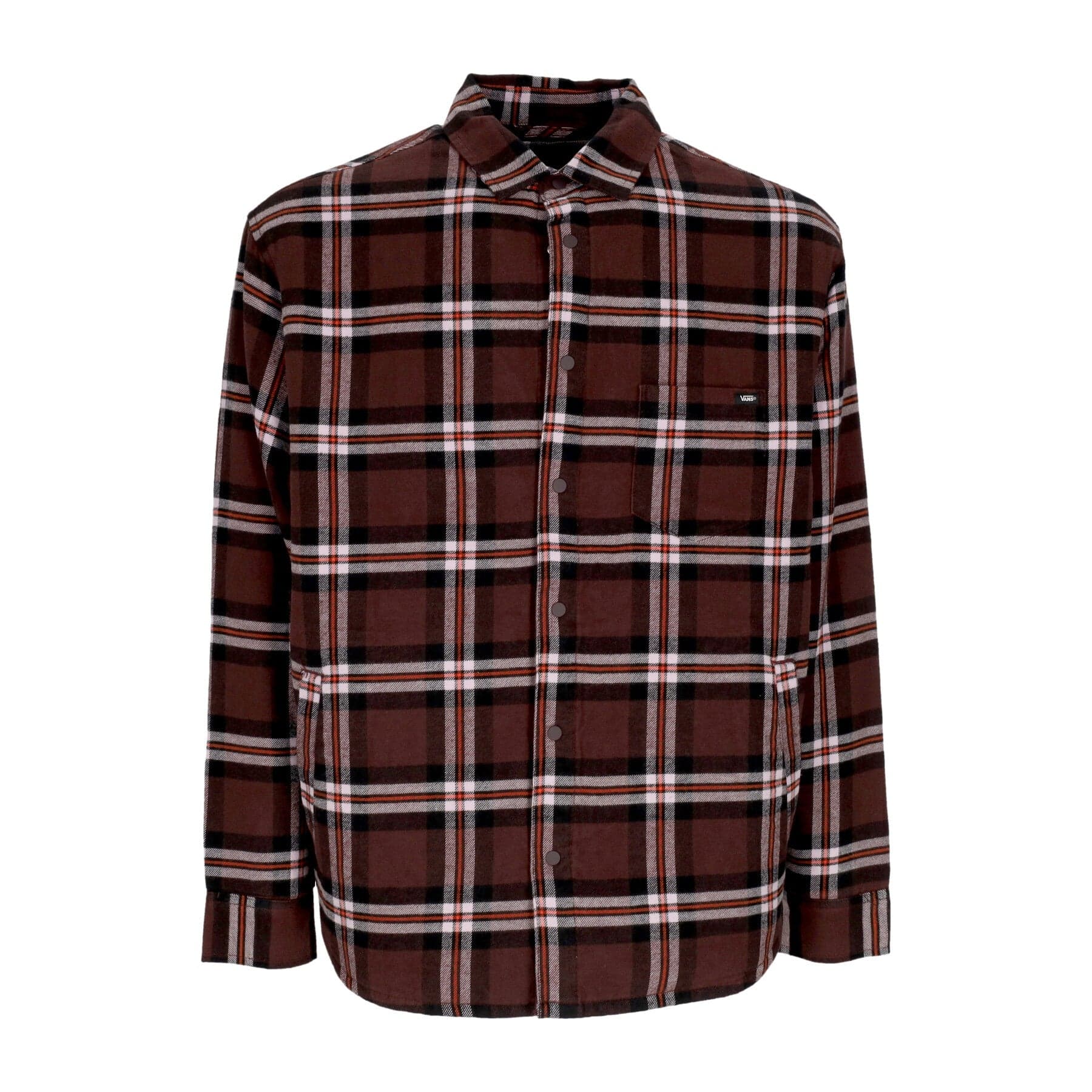 Kesler Men's Padded Shirt L/s Woven Shirt Fudge/lavender Frost