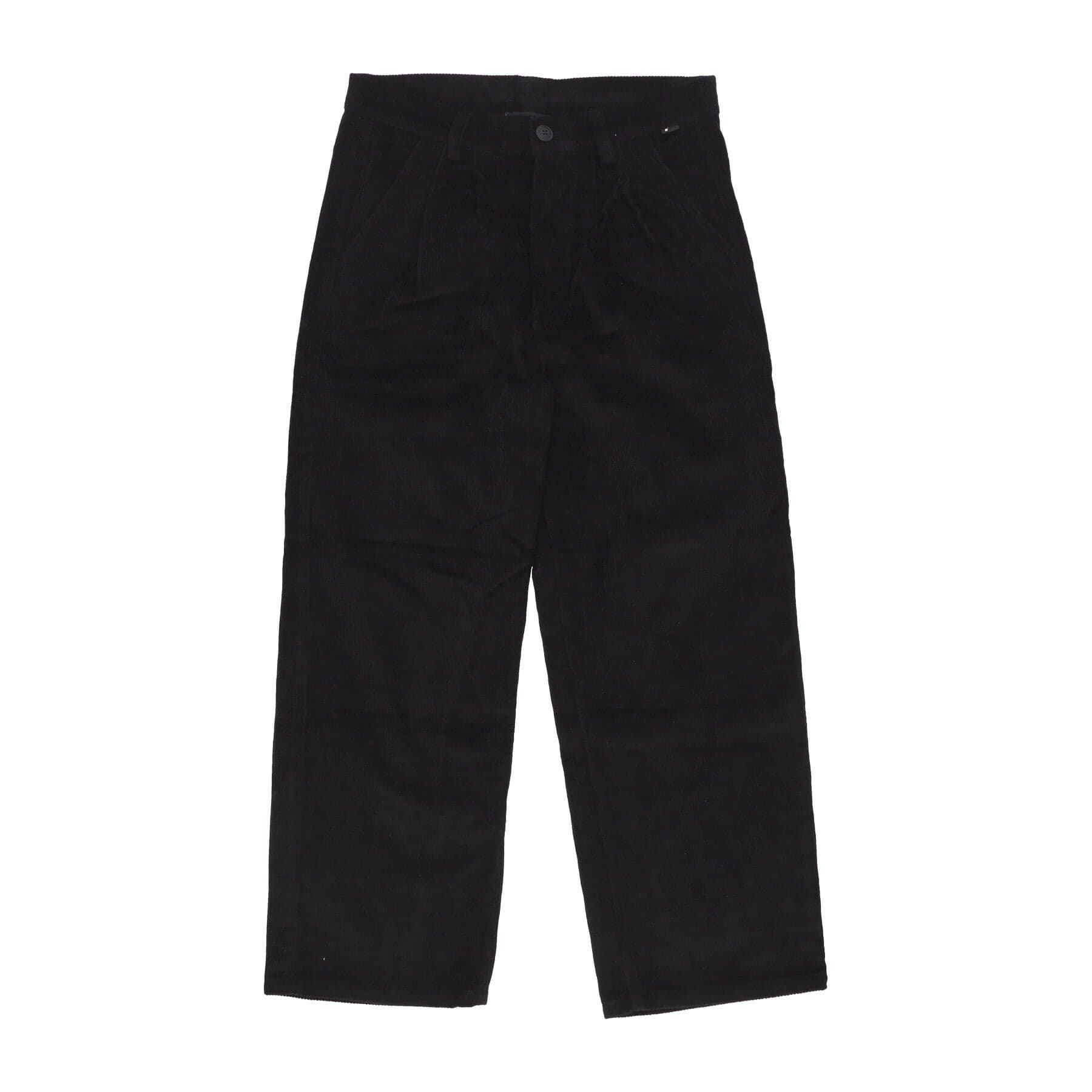 Long Men's Cord Pant Black