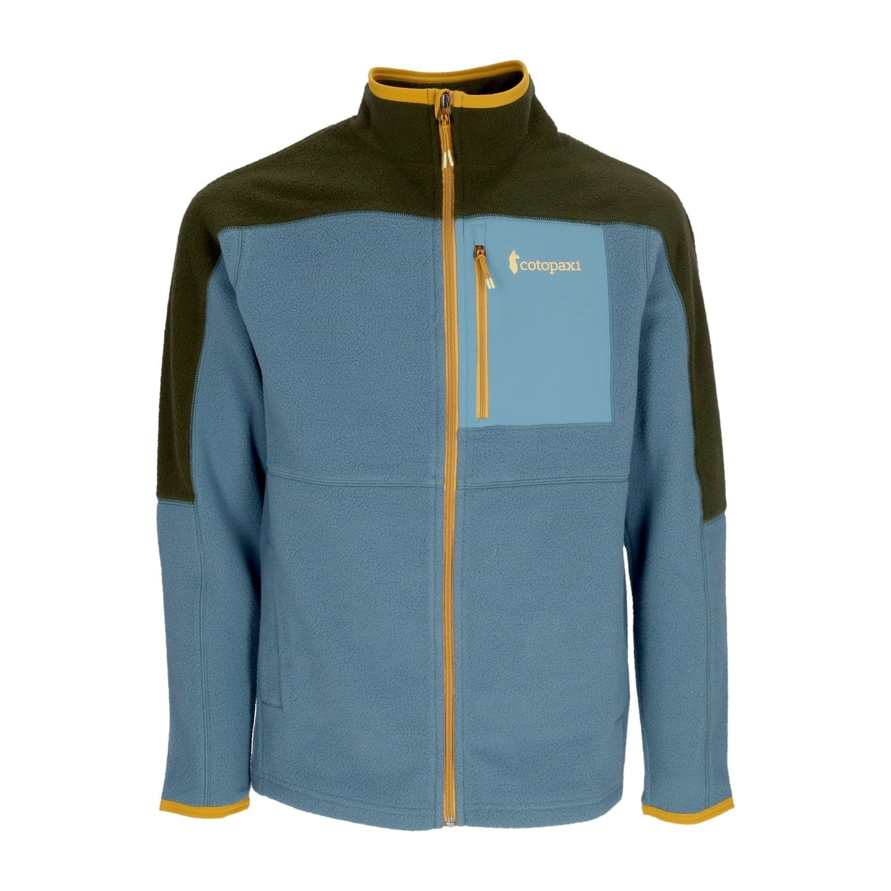 Men's Fleece Jacket Abrazo Fleece Full-zip Jacket Woods/blue Spruce