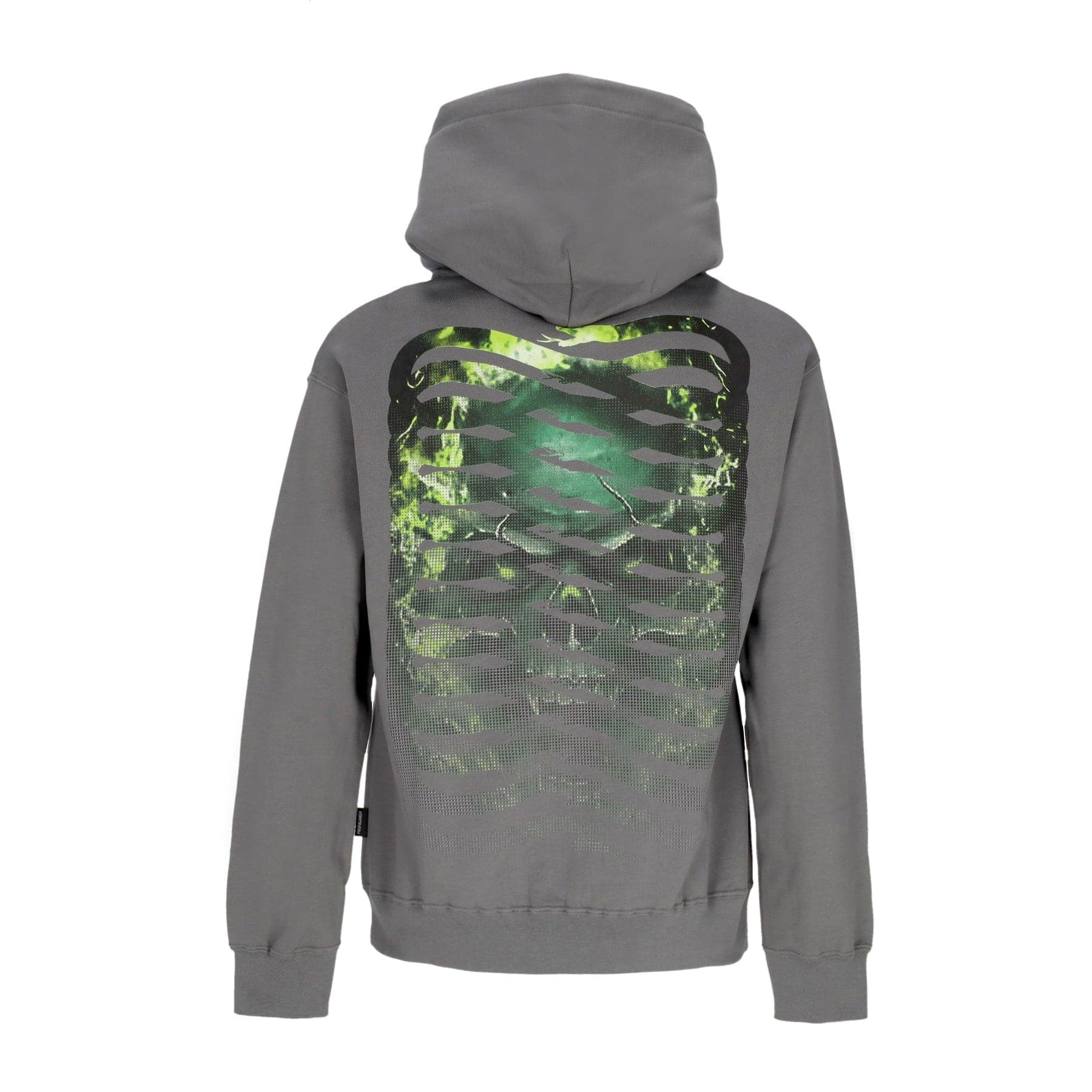 Men's Hoodie Ribs Oxide Hoodie Grey