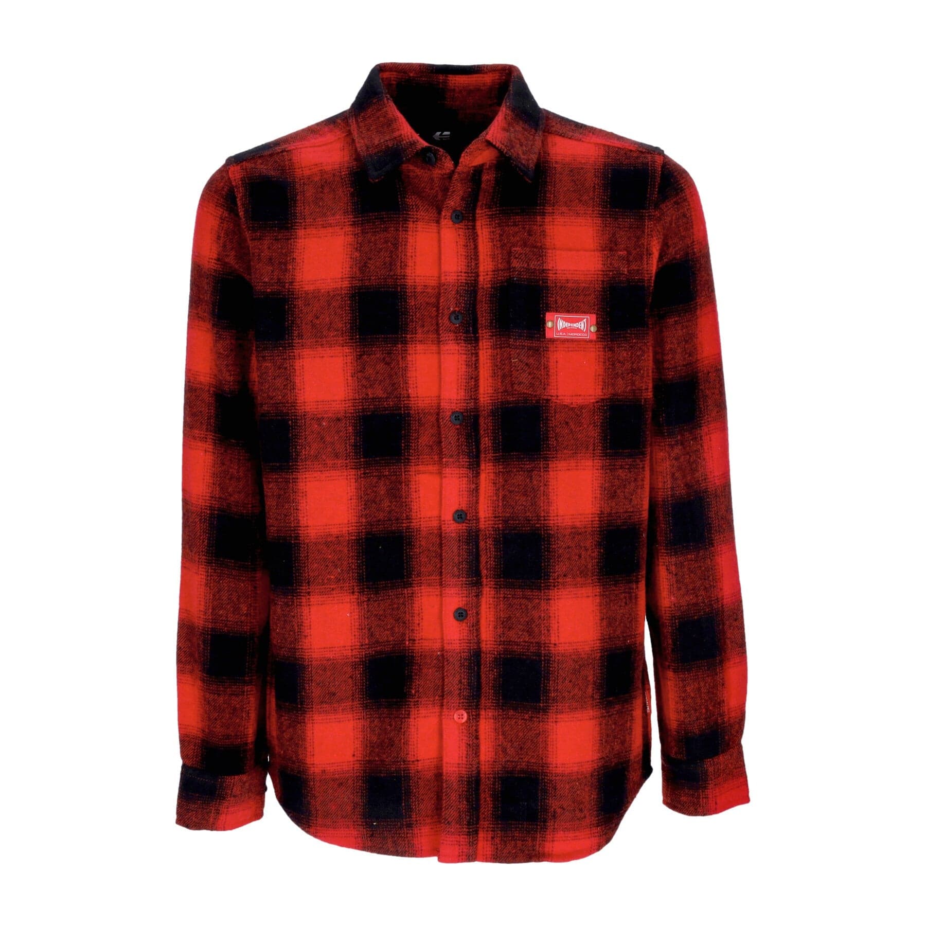 Indy Flannel X Independent Red Men's Long Sleeve Shirt