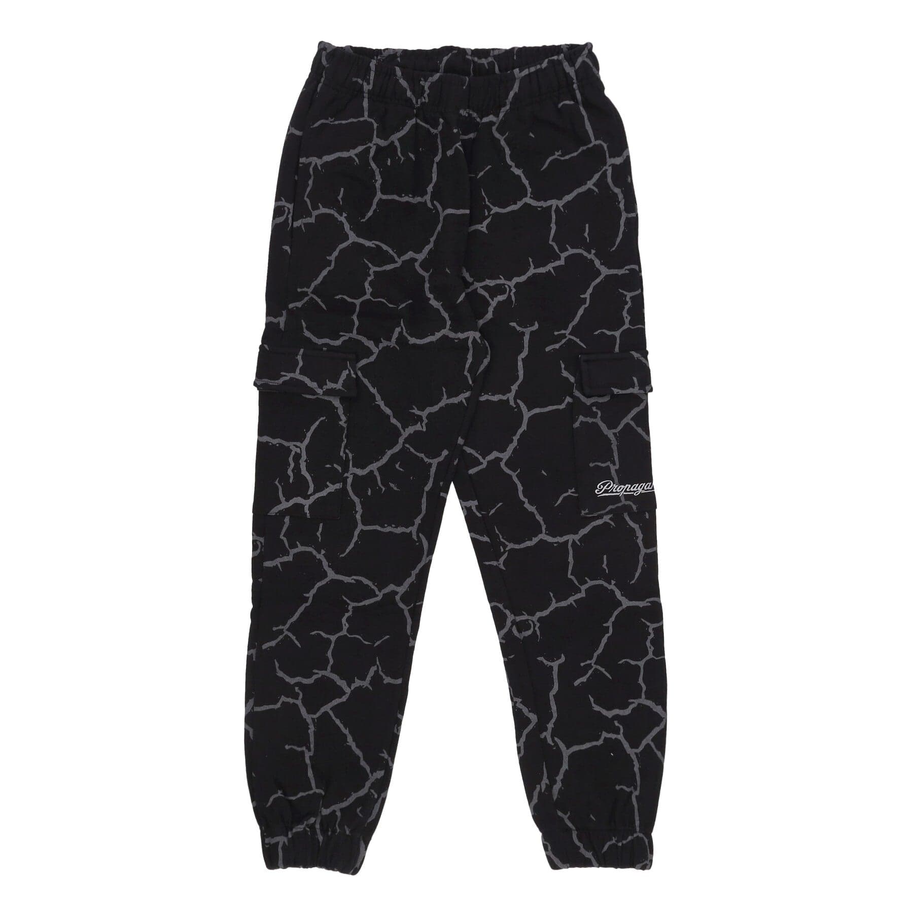 Lightweight Men's Tracksuit Pants Crack Cargo Pant Grey