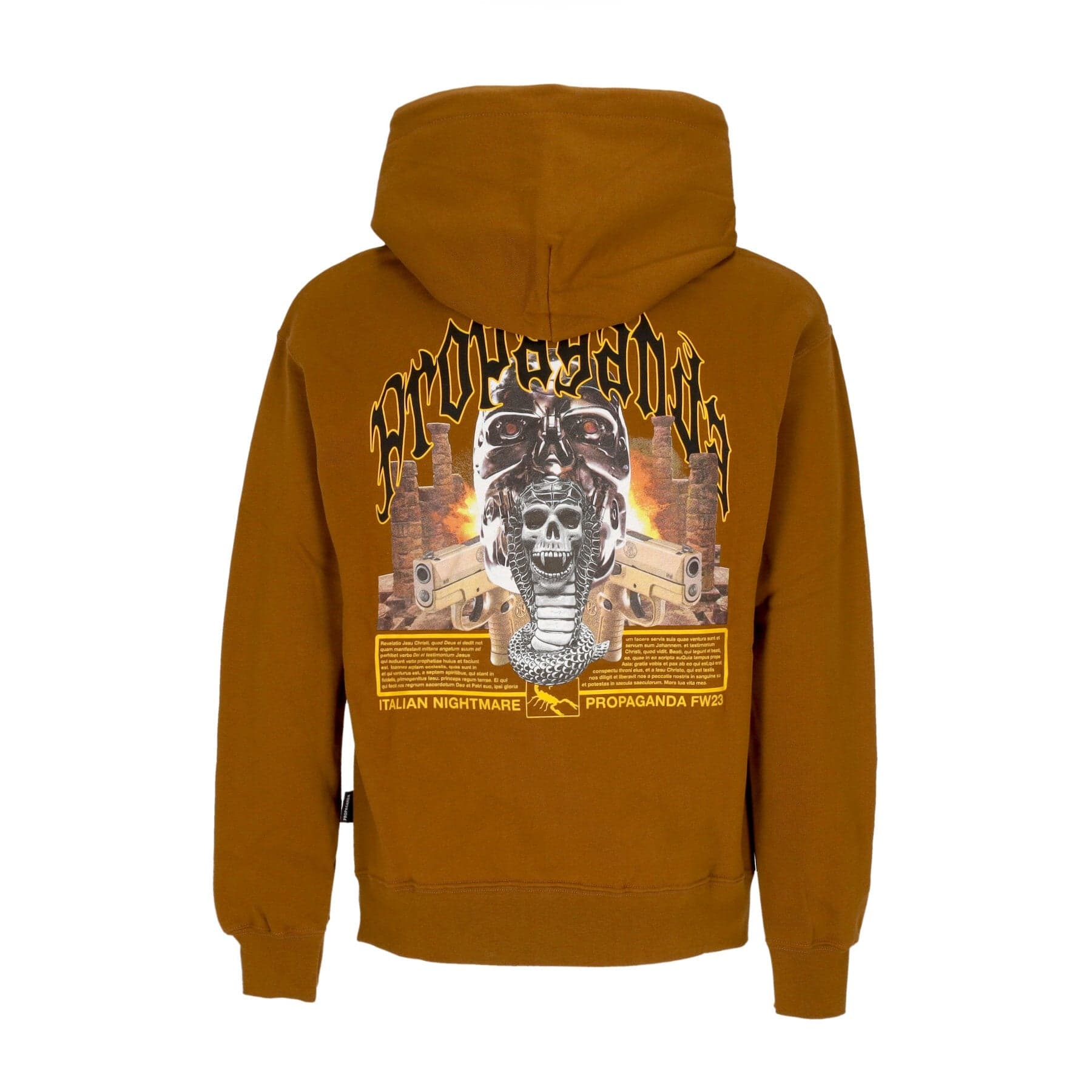 Saudi Hoodie Brown Men's Hoodie