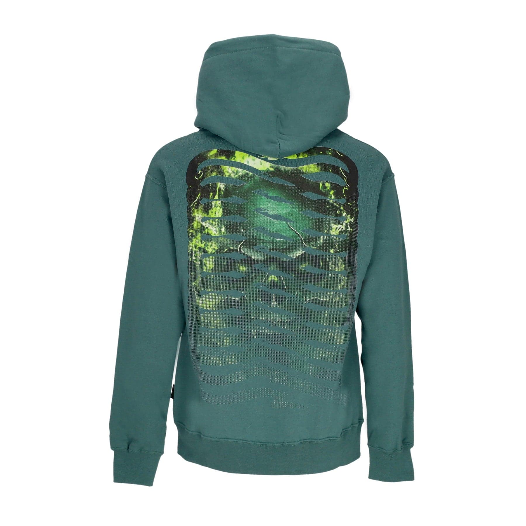 Men's Hoodie Ribs Oxide Hoodie Forest