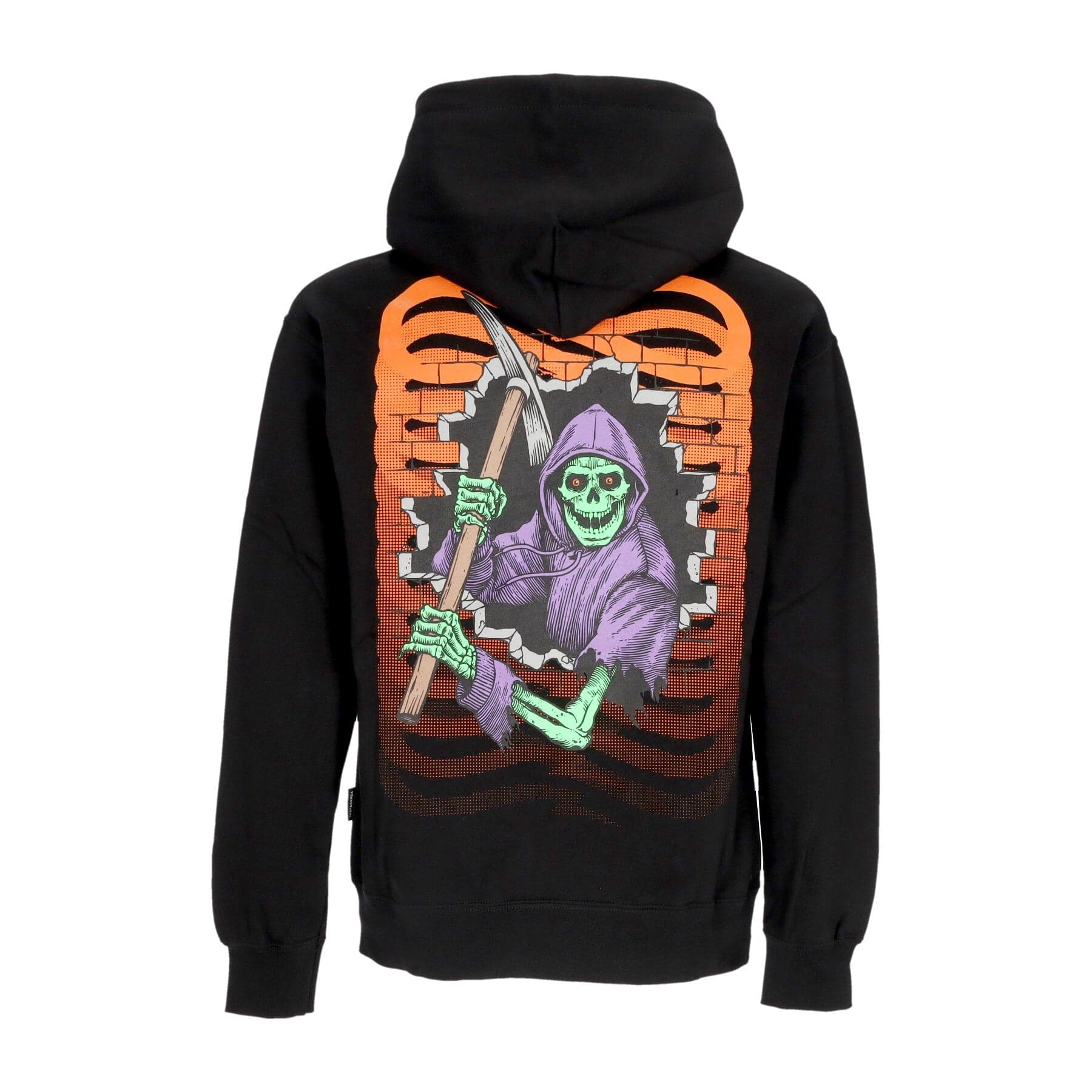 Ribs Bones Hoodie Men's Hoodie Black
