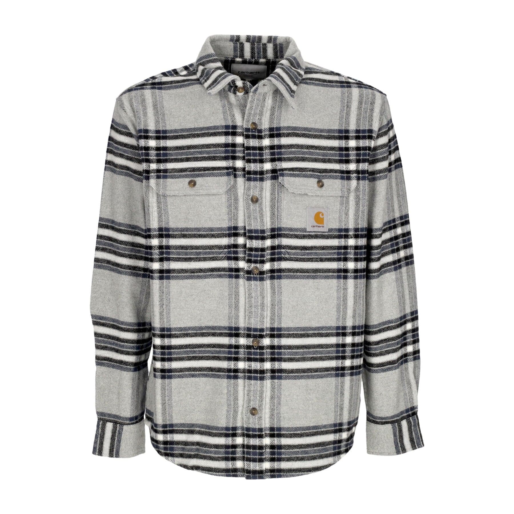 Men's Long Sleeve Shirt L/s Hawkins Shirt Gray Heather