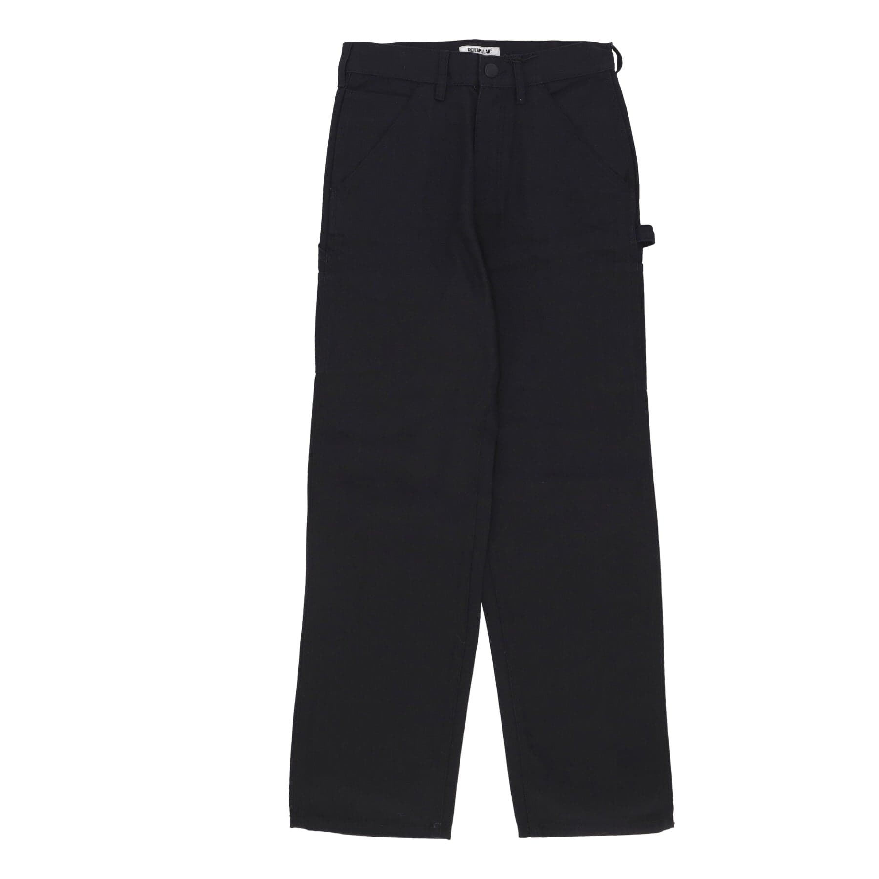 Long Men's Canvas Carpenter Pant Black