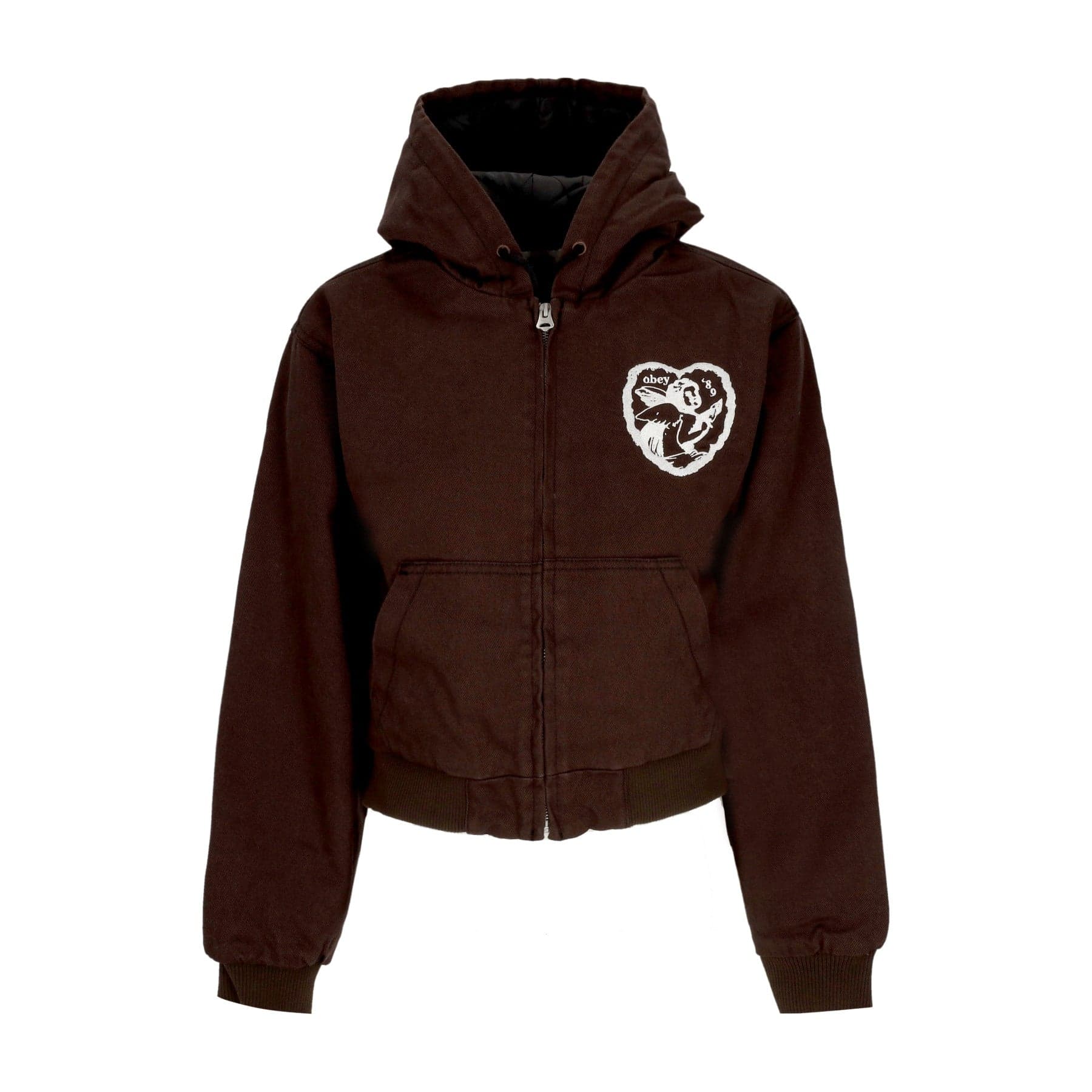 Salina Women's Short Bomber Jacket Java Brown