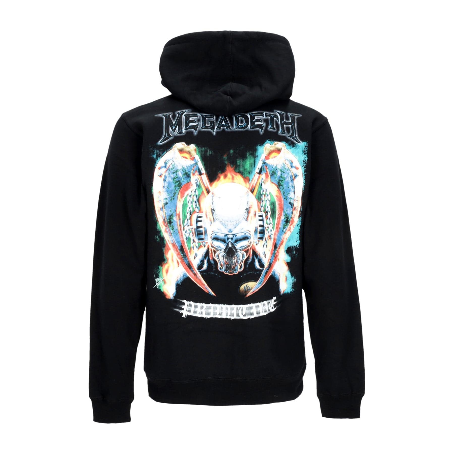 United Zip Hoodie X Megadeth Black Men's Zip Hoodie