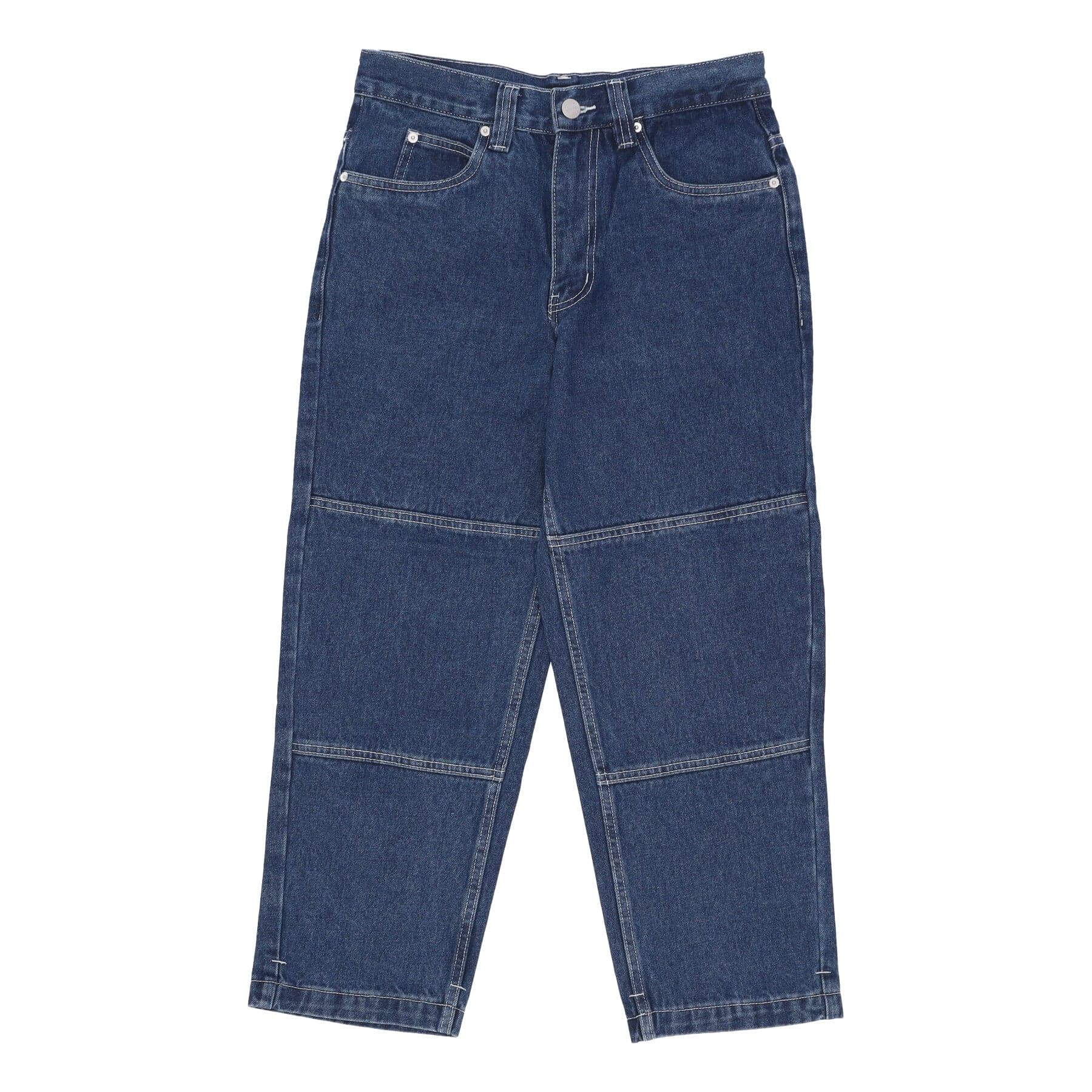Men's Jeans Classic Label Panel Jeans Classic Blue/white