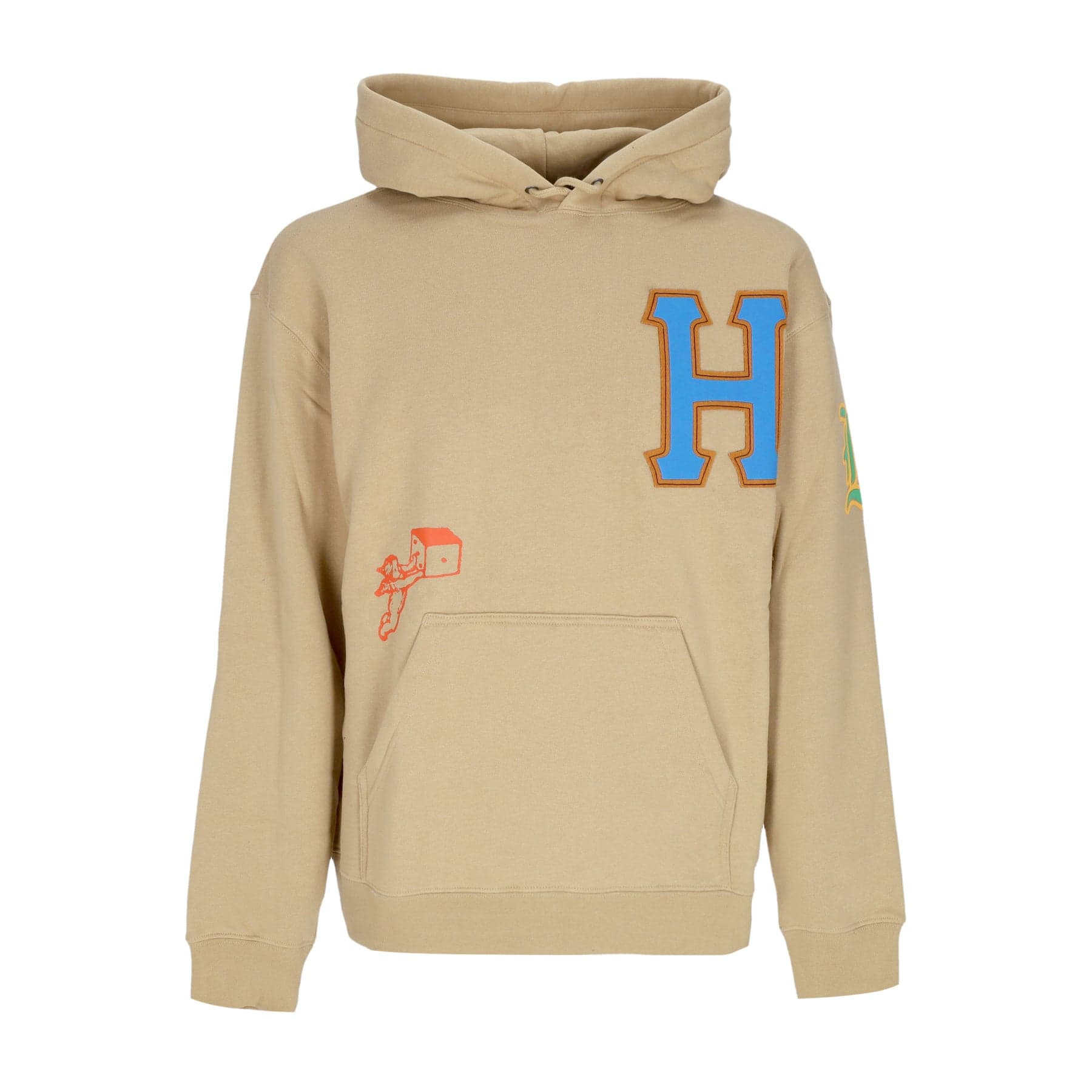 Fly Die Po Hoodie Oatmeal Men's Hoodie