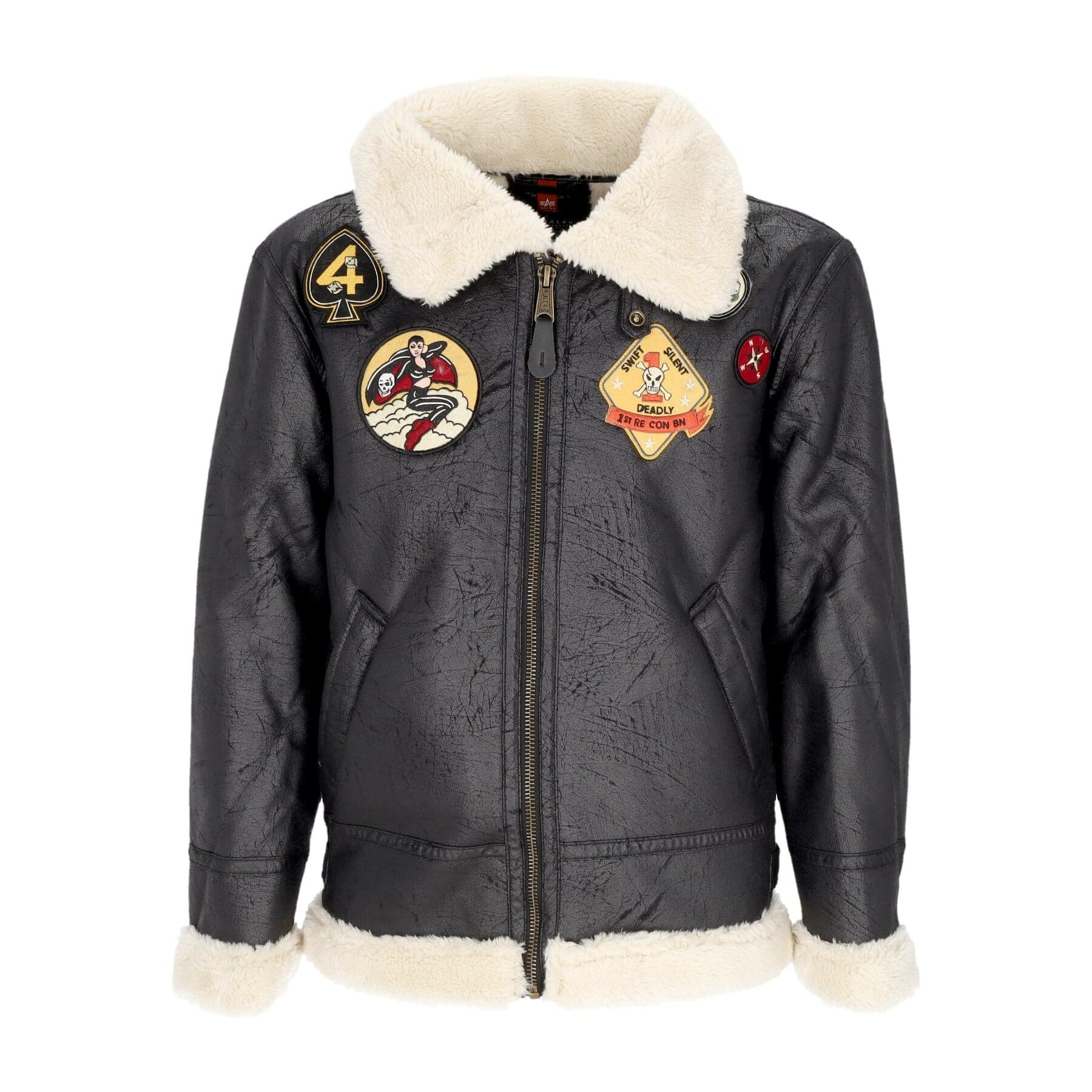 Men's Jacket B3 Fl Custom Black