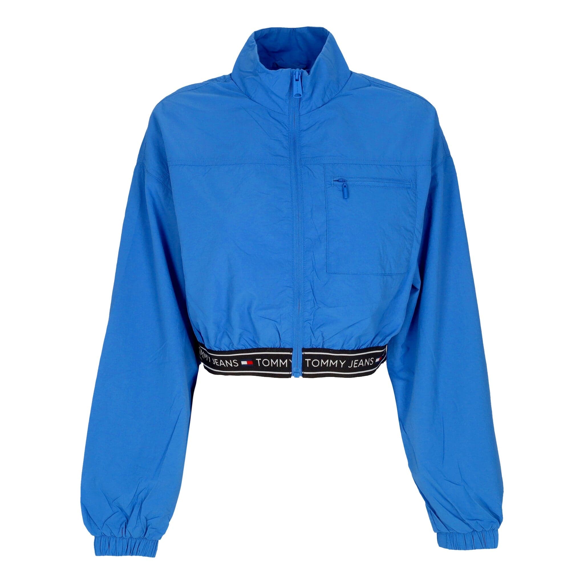 Women's Short Windbreaker W Crop Taping Windbreaker Meridian Blue