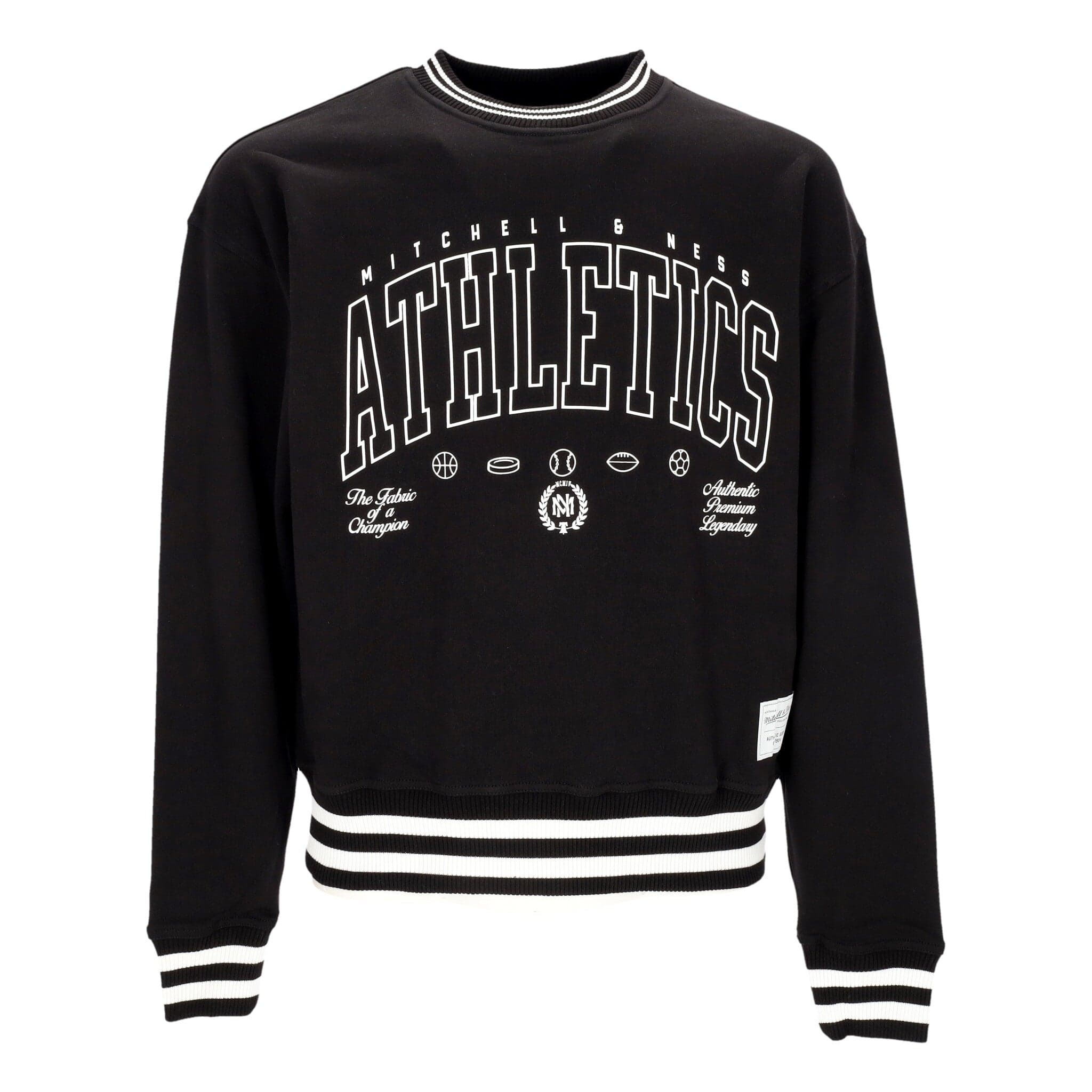 Classics Heavyweight Crewneck Men's Lightweight Crewneck Sweatshirt Black