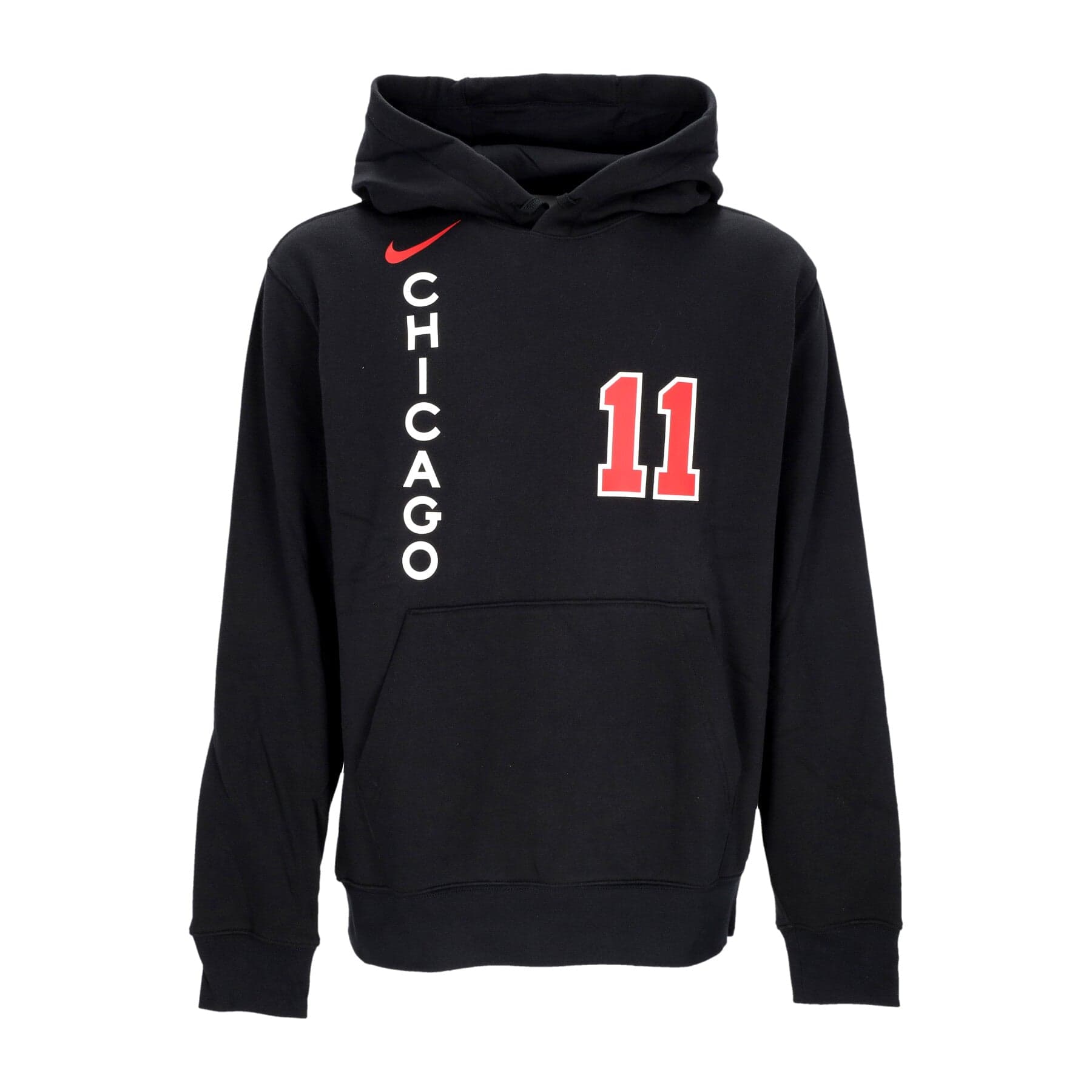 Men's Hoodie Nba City Edition Club Hoodie No 11 Demar Derozan Chibul Black