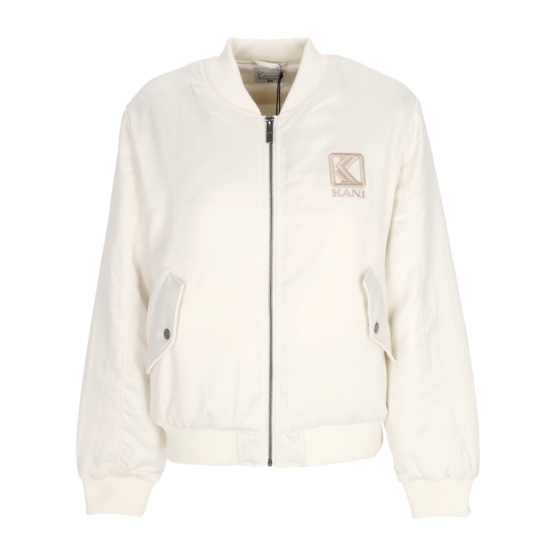 Women's Bomber Jacket W Og Satin Bomber Jacket Off White