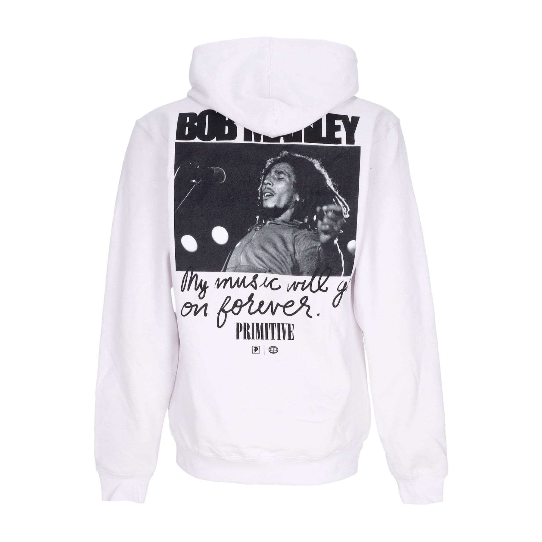 Forever Hoodie X Bob Marley White Men's Hoodie