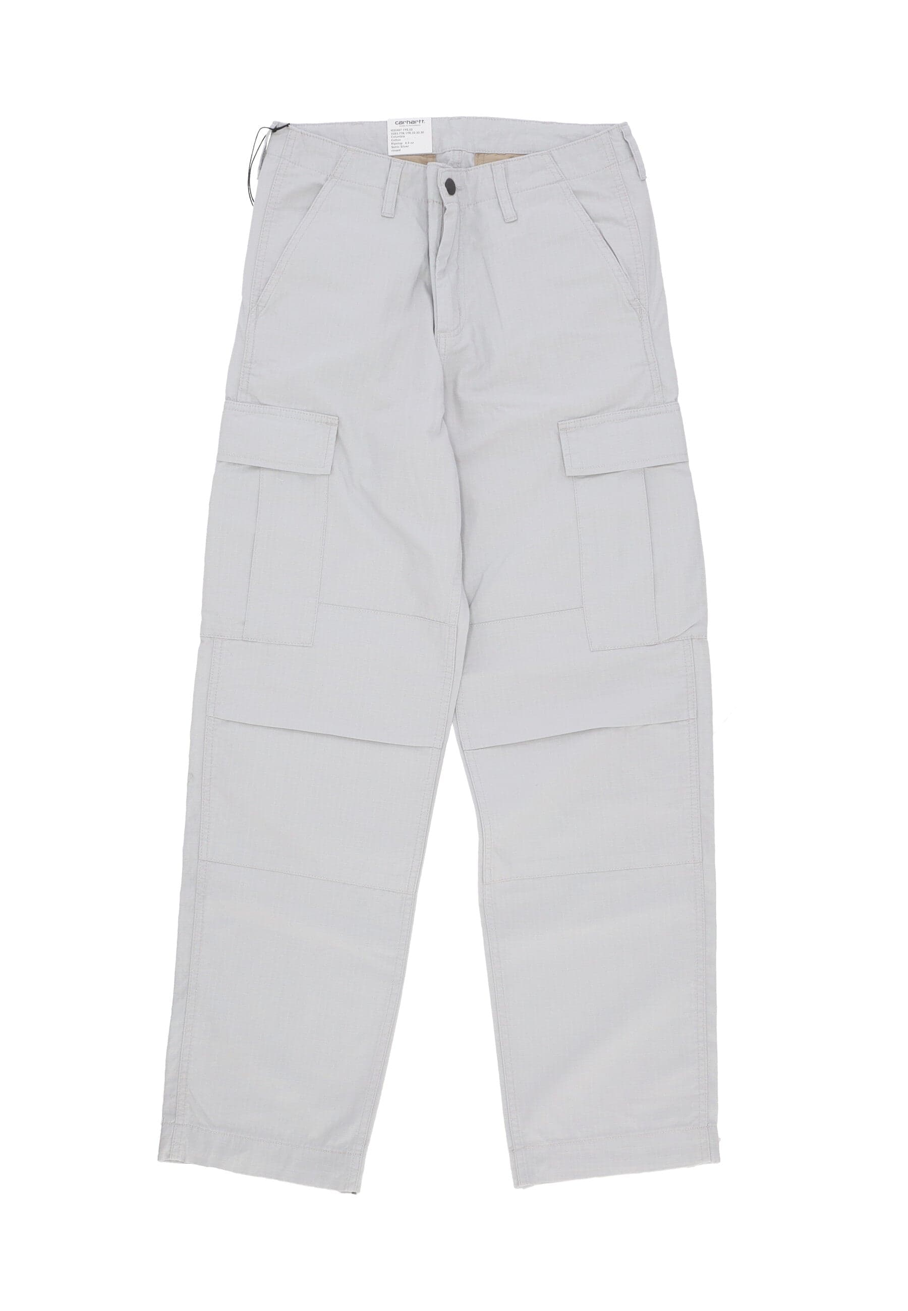 Long Men's Regular Cargo Pant Sonic Silver Rinsed