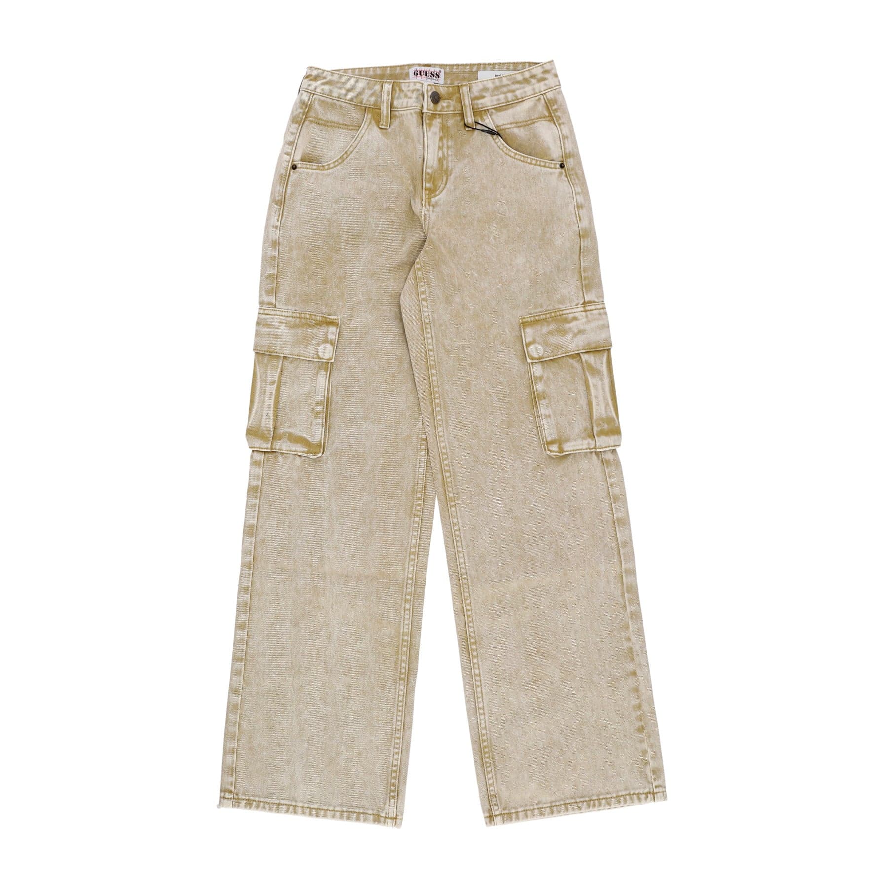 Women's Jeans W Go Aged Cargo Pant Go Aged White
