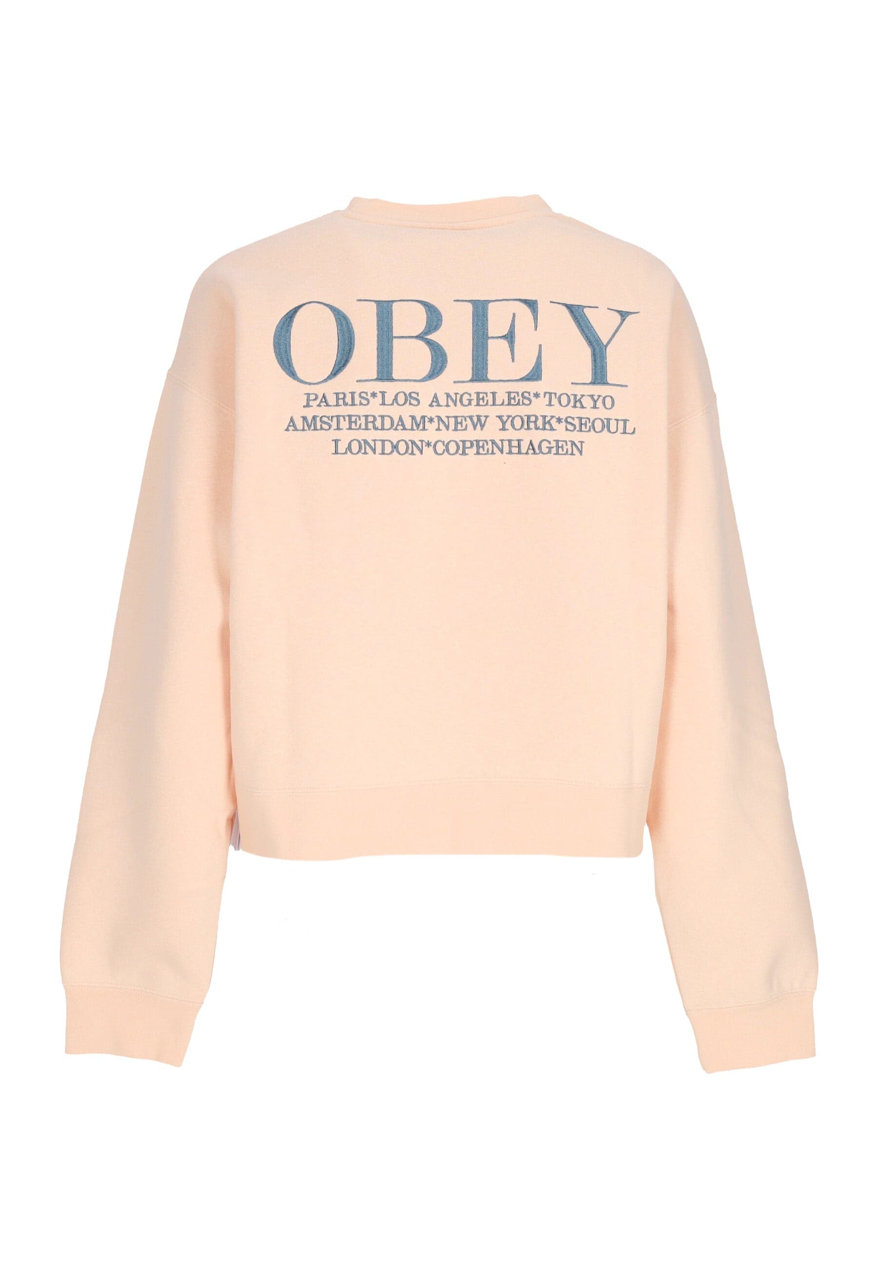 W Cities Crew Peach Parfait Women's Crewneck Sweatshirt