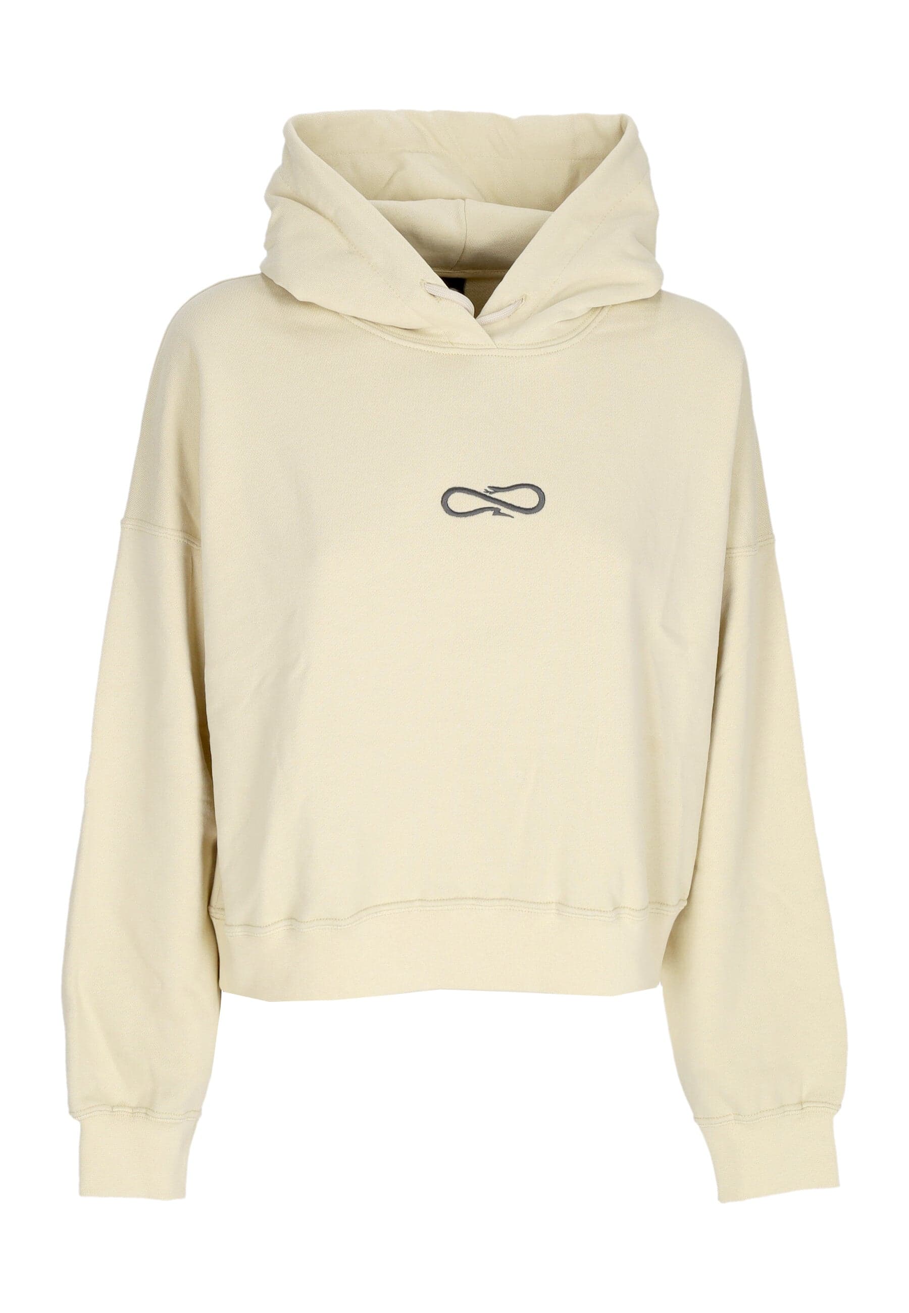 Women's Lightweight Cropped Hoodie W Logo Embroidery Crop Top Hoodie Gravel
