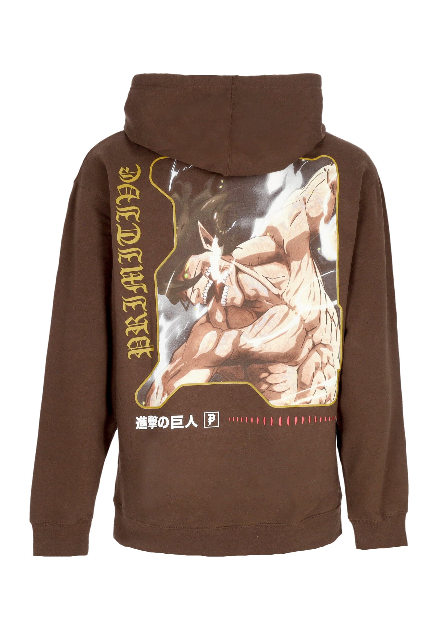 Future Memory Hoodie X Attack On Titan Brown Men's Hoodie