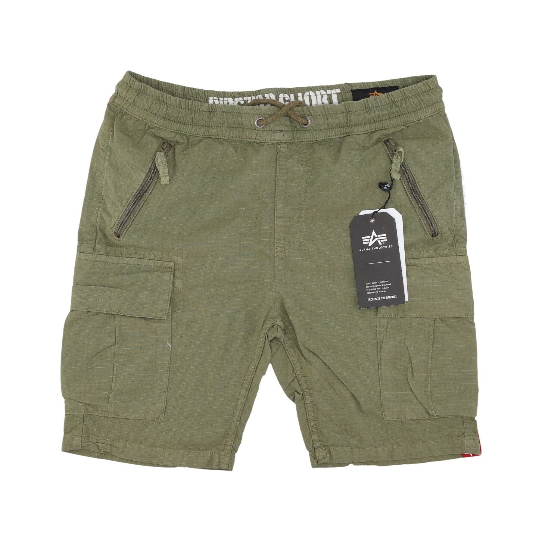 Men's Ripstop Jogger Short Pants Olive
