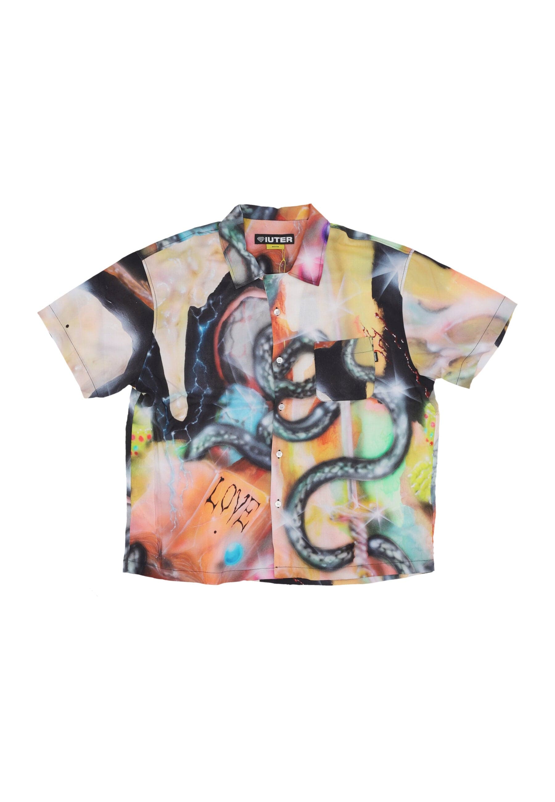 Slime Men's Short Sleeve Shirt S/s Shirt Multicolor