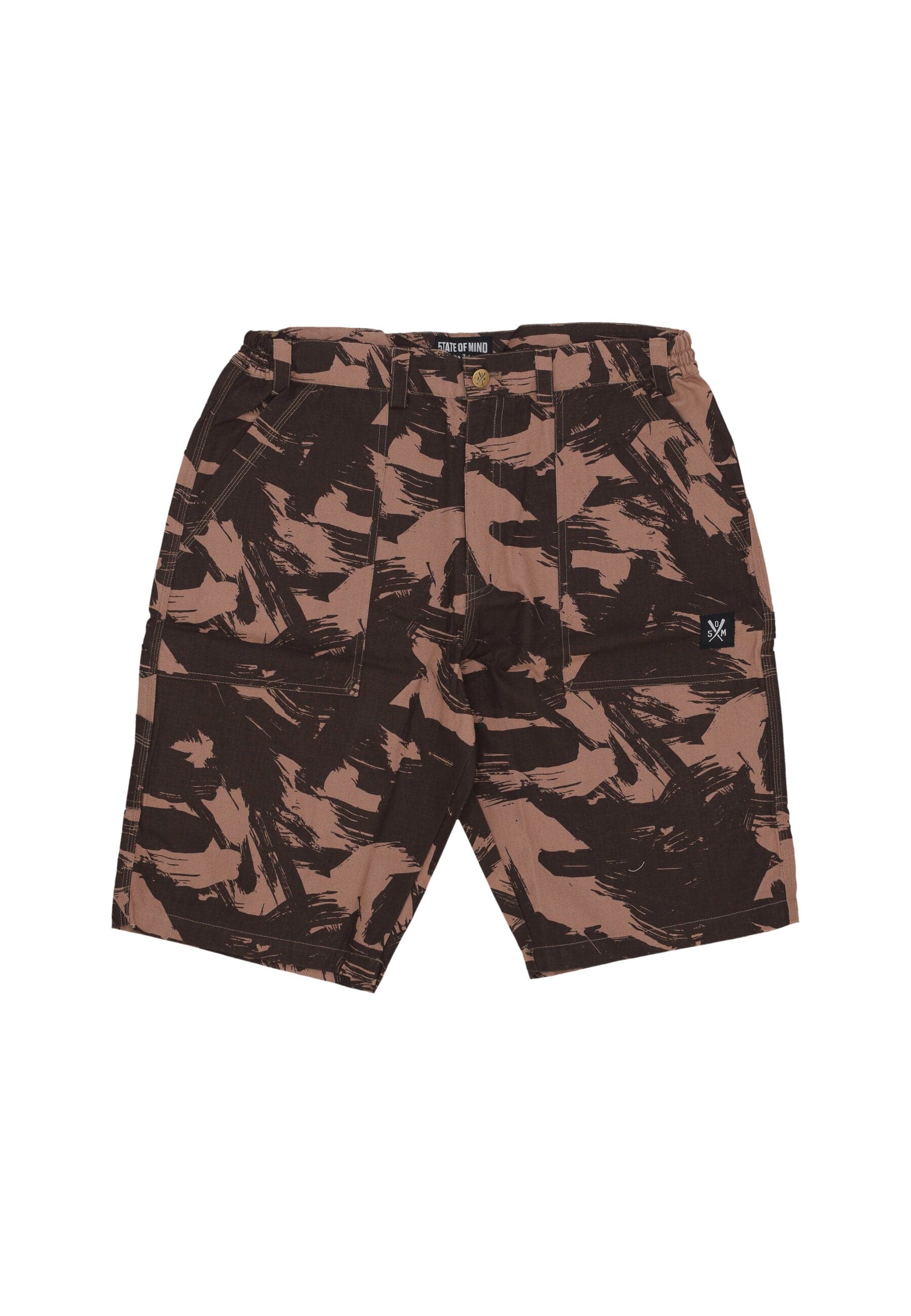 Short Men's Worker Shorts Brown/camo