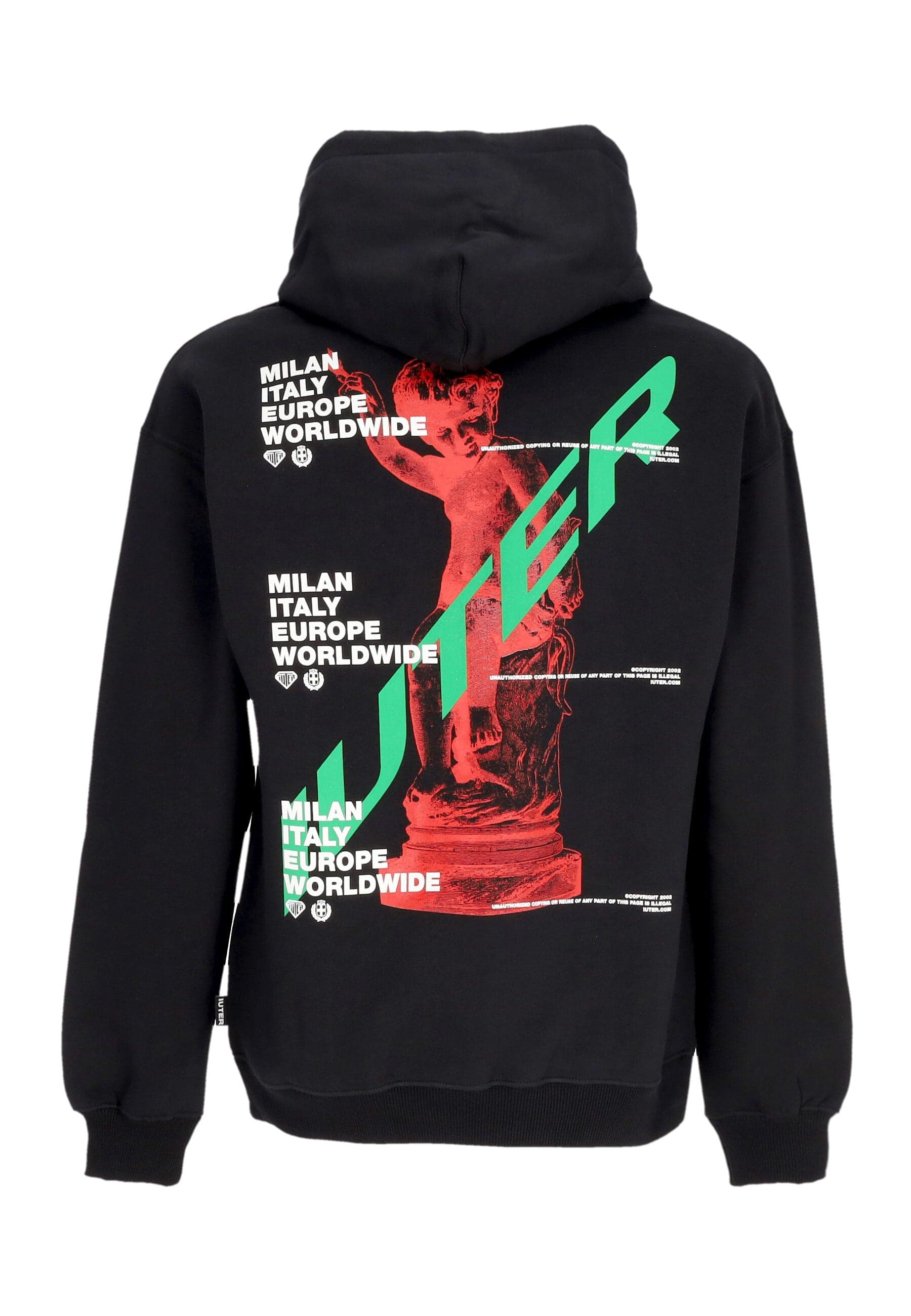 Men's Hoodie Cupid Hoodie Black