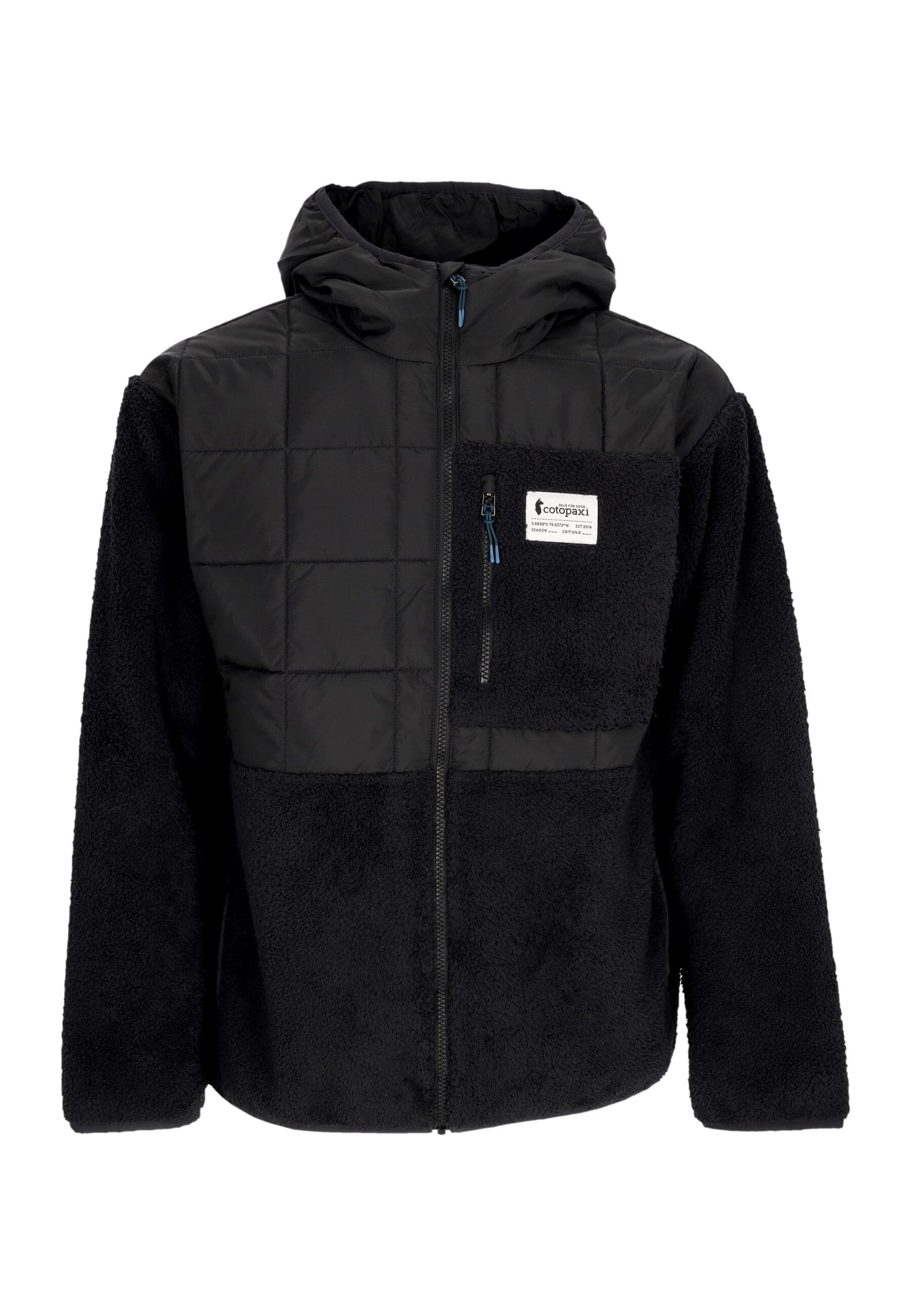 Men's Bear Trico Hybrid Hooded Jacket Black