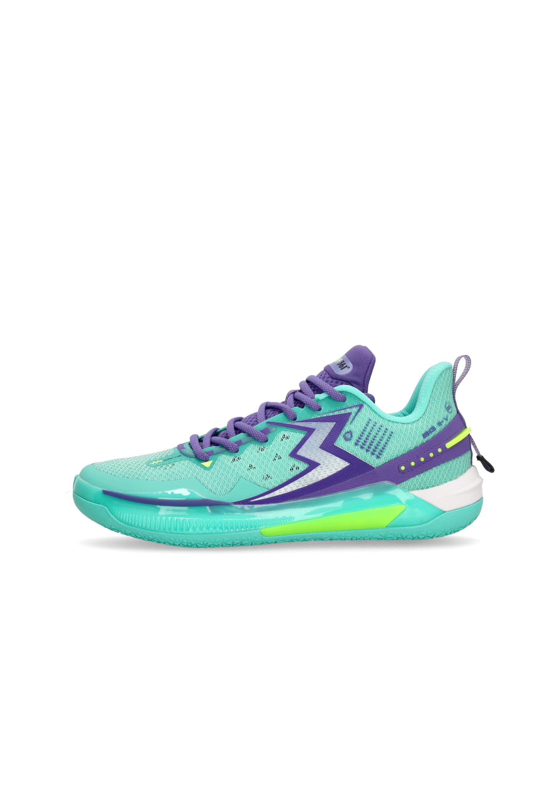 Basketball Men's Big 3 5.0 Light Up Green/dark Purple