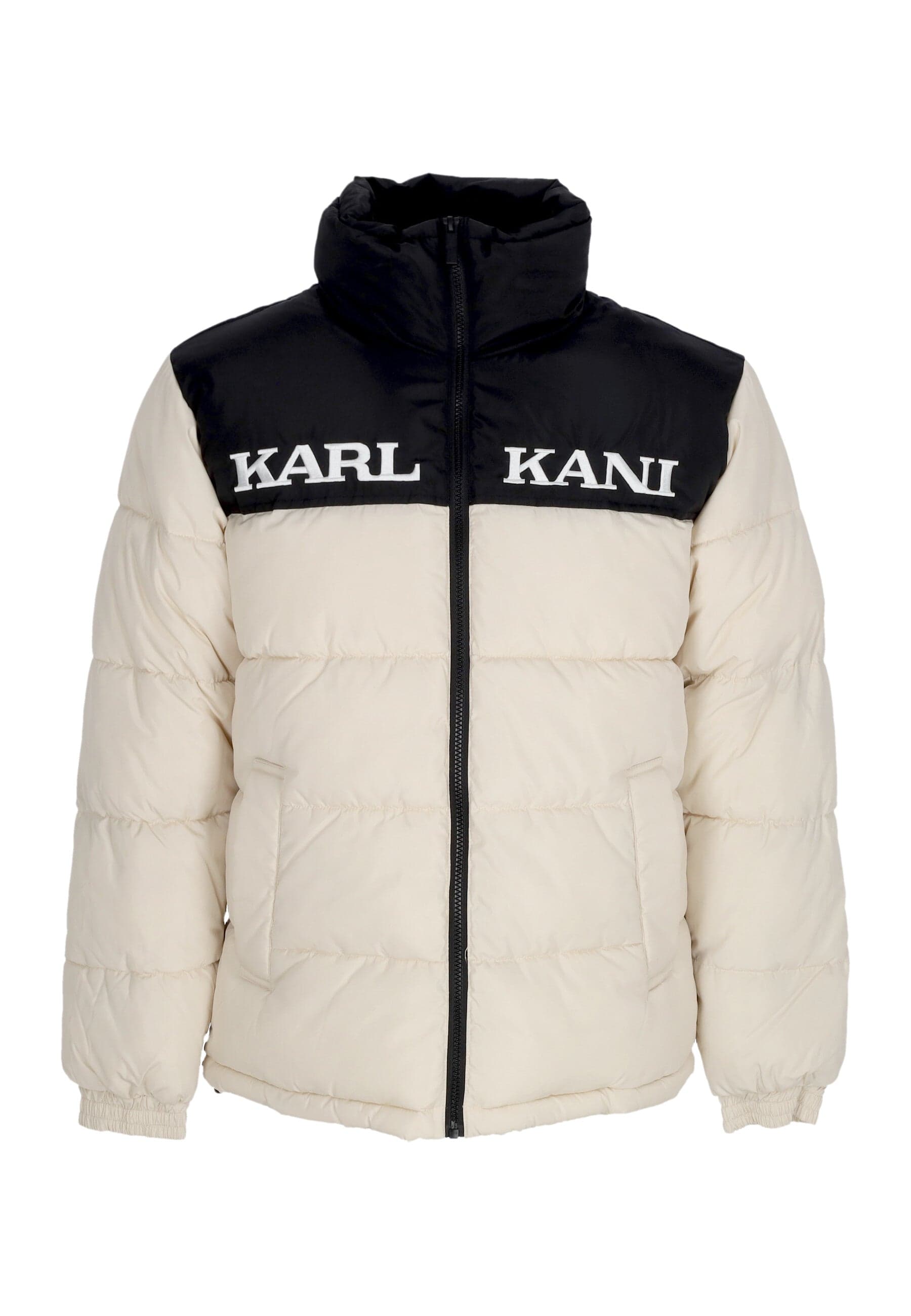 Men's Down Jacket Retro Essential Puffer Jacket Light Sand