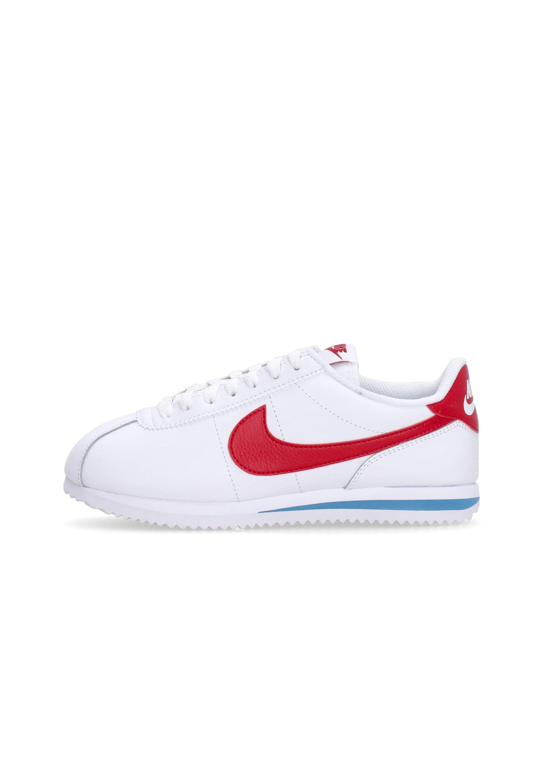 Women's Low Shoe W Cortez Leather White/varsity Red/varsity Blue