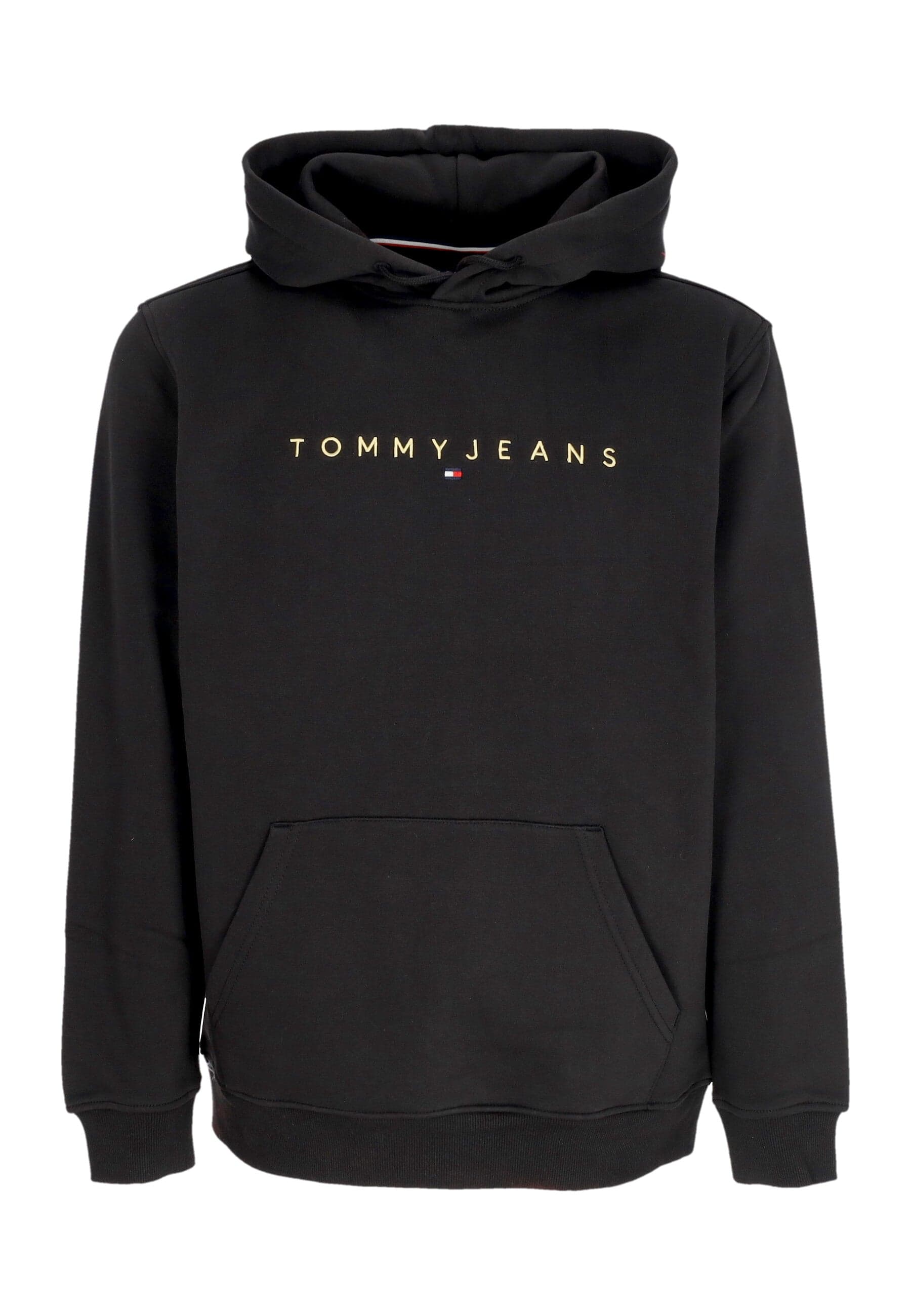 Men's hoodie Linear Gold Hoodie Black