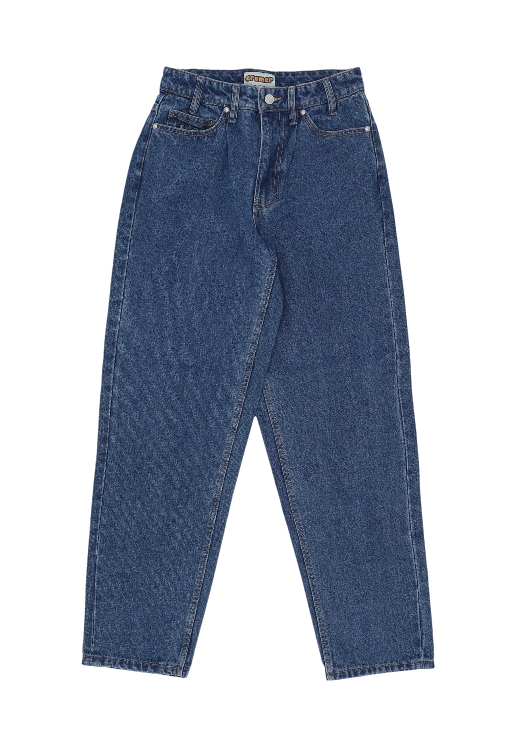 Jeans Man Cromer Signature Pant Stone Wash Indigo