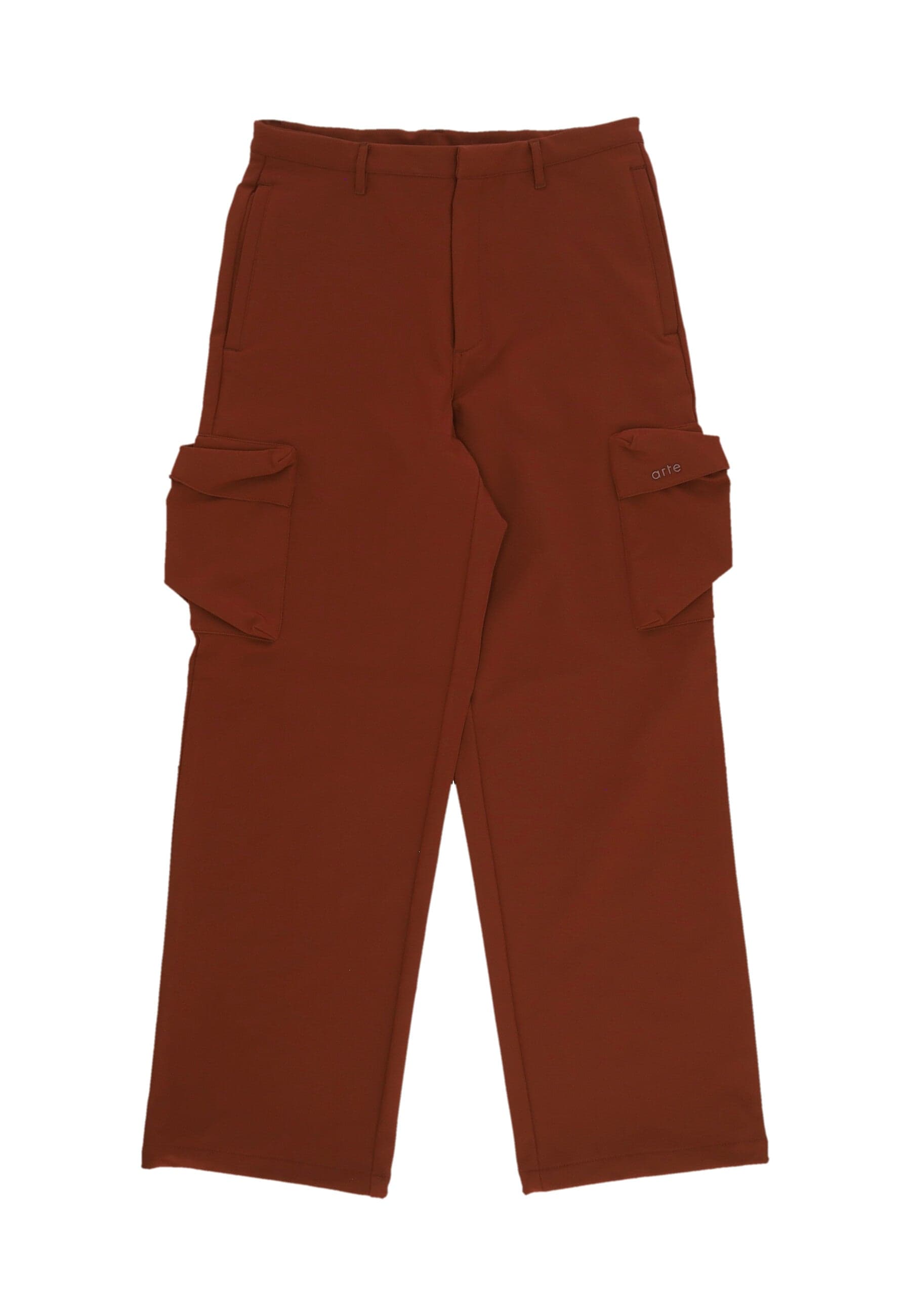 Men's Long Trousers 3d Pockets Pants Orange