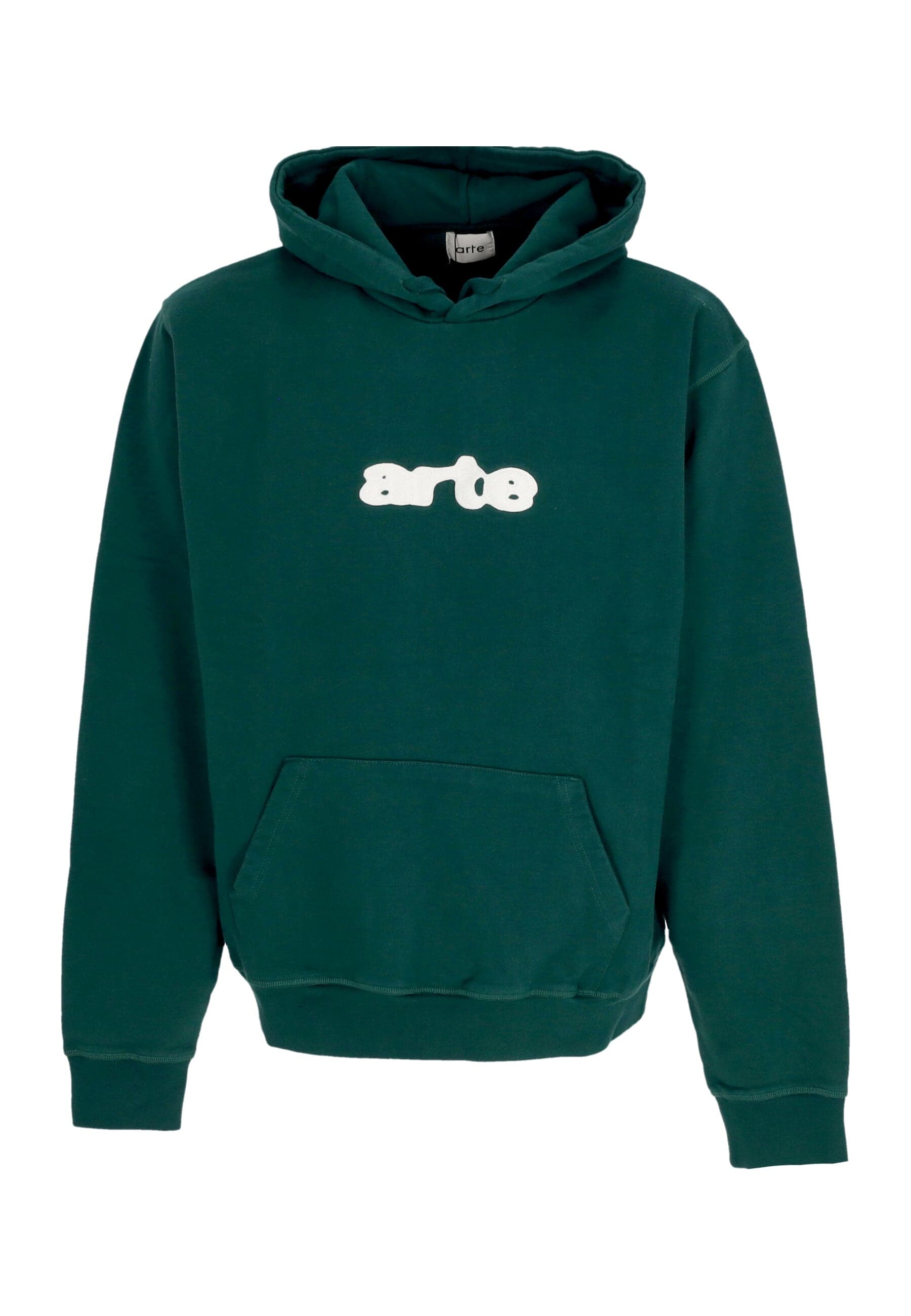 Lightweight Hoodie Man Embroidery Logo Hoodie Green