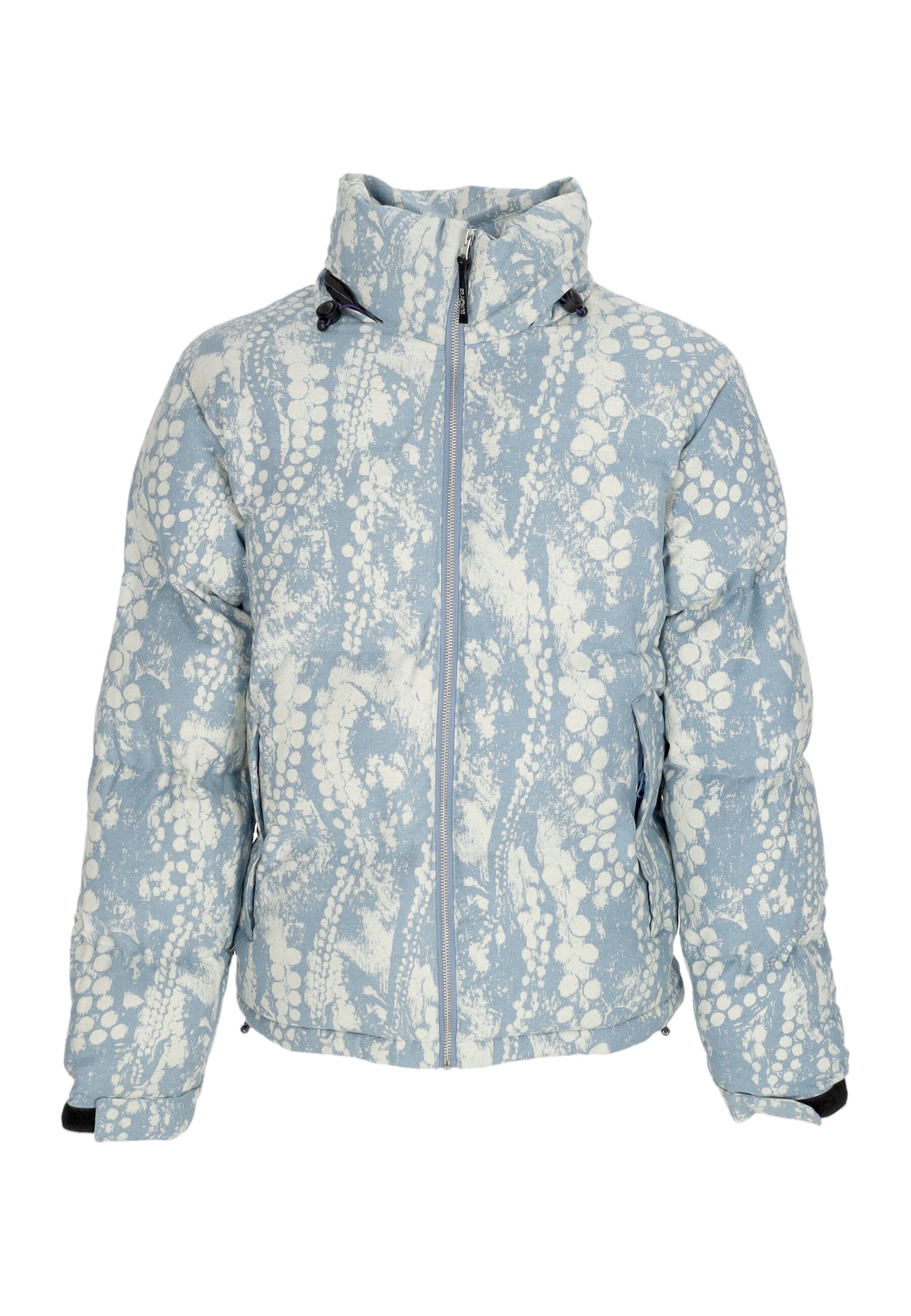 Men's Ray Denim Puff Jacket Light Blue