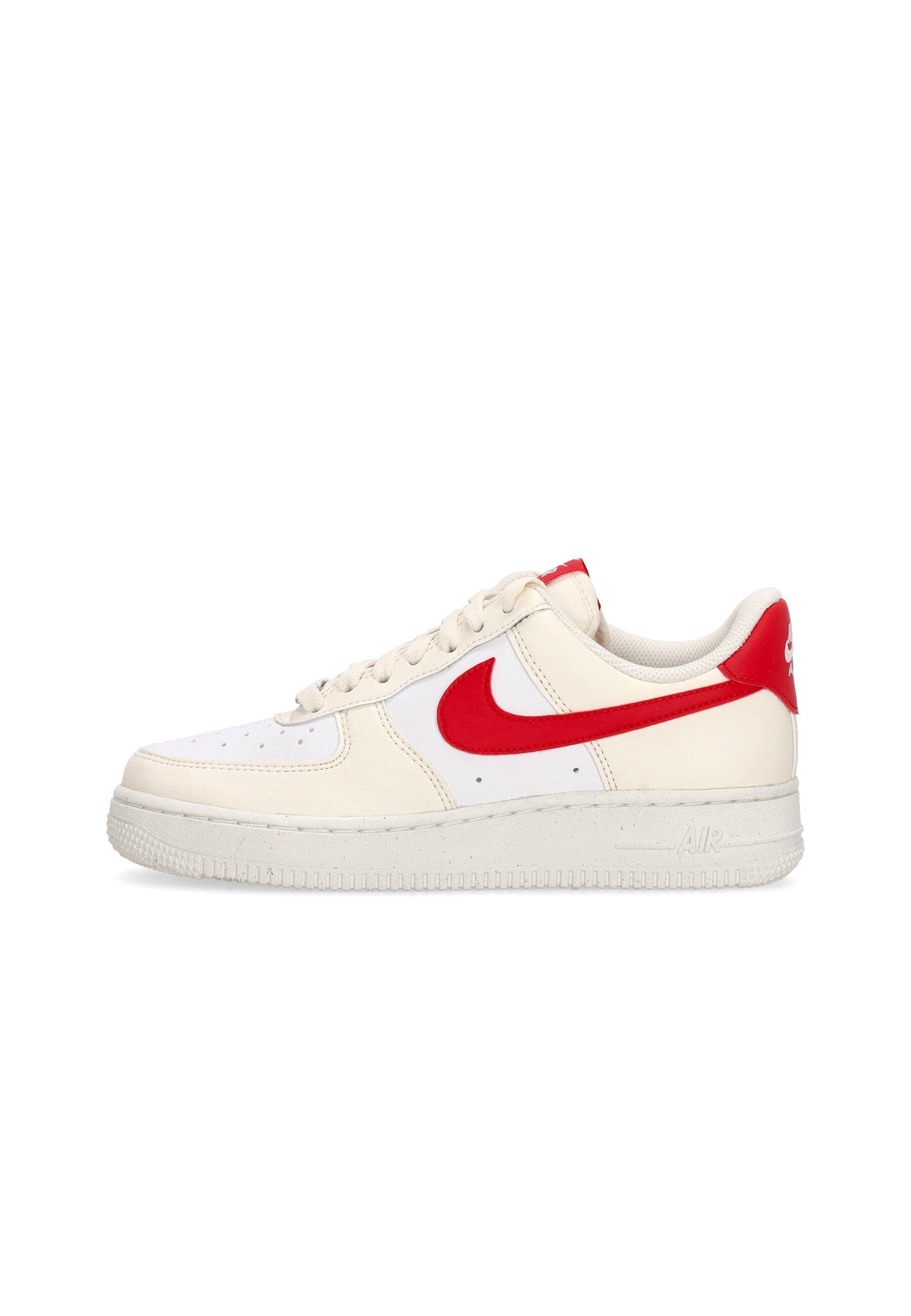 Women's Low Shoe W Air Force 1 07 Next Nature Pale Ivory/university Red/white/sail
