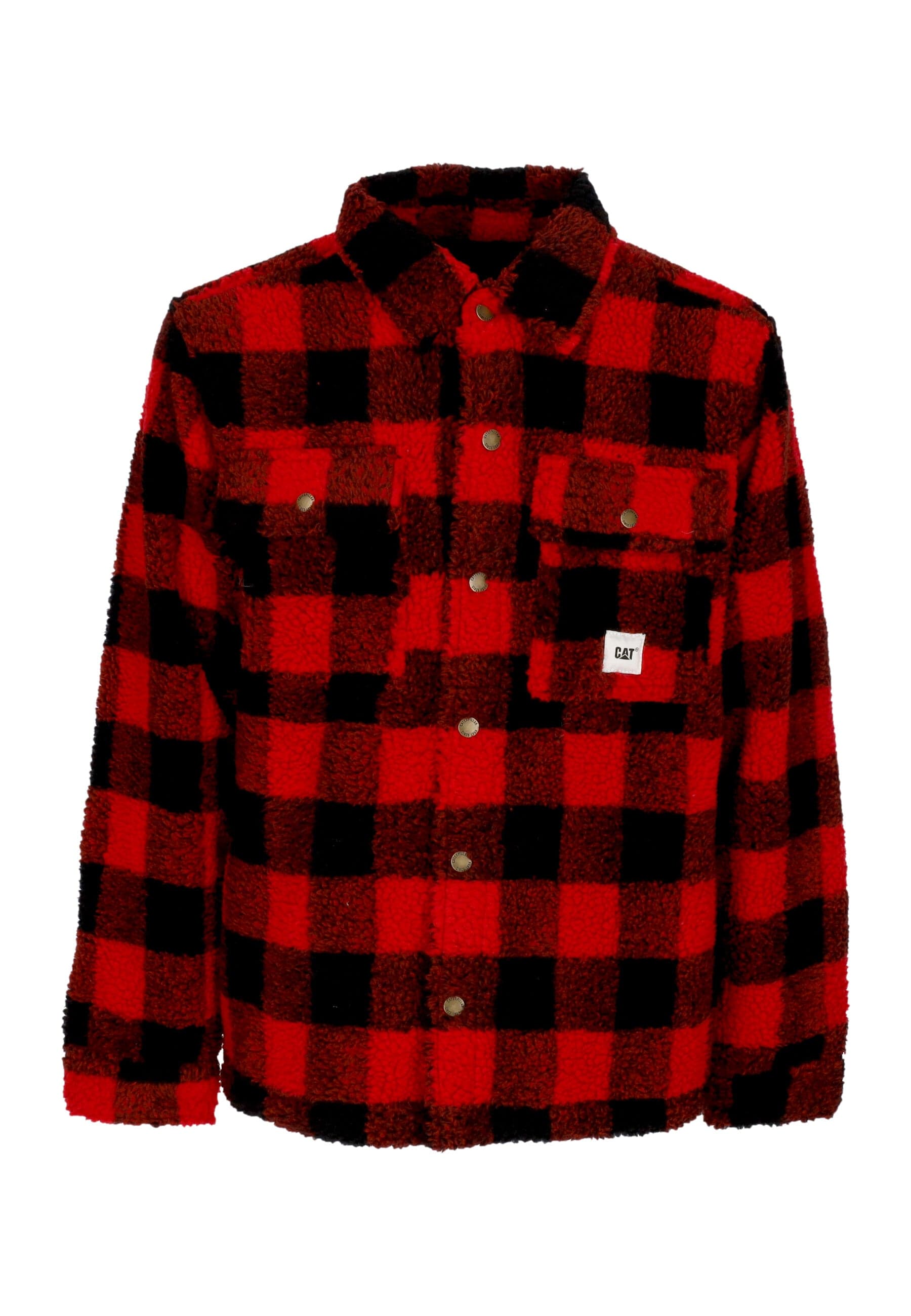Shirt Padded Man Buffalo Overshirt Red/black