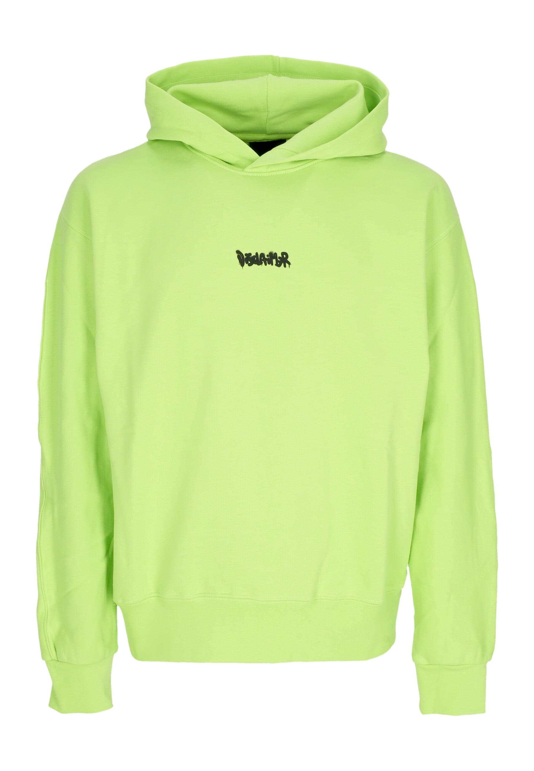 Lightweight Hoodie Men Mini Logo Hoodie Lime