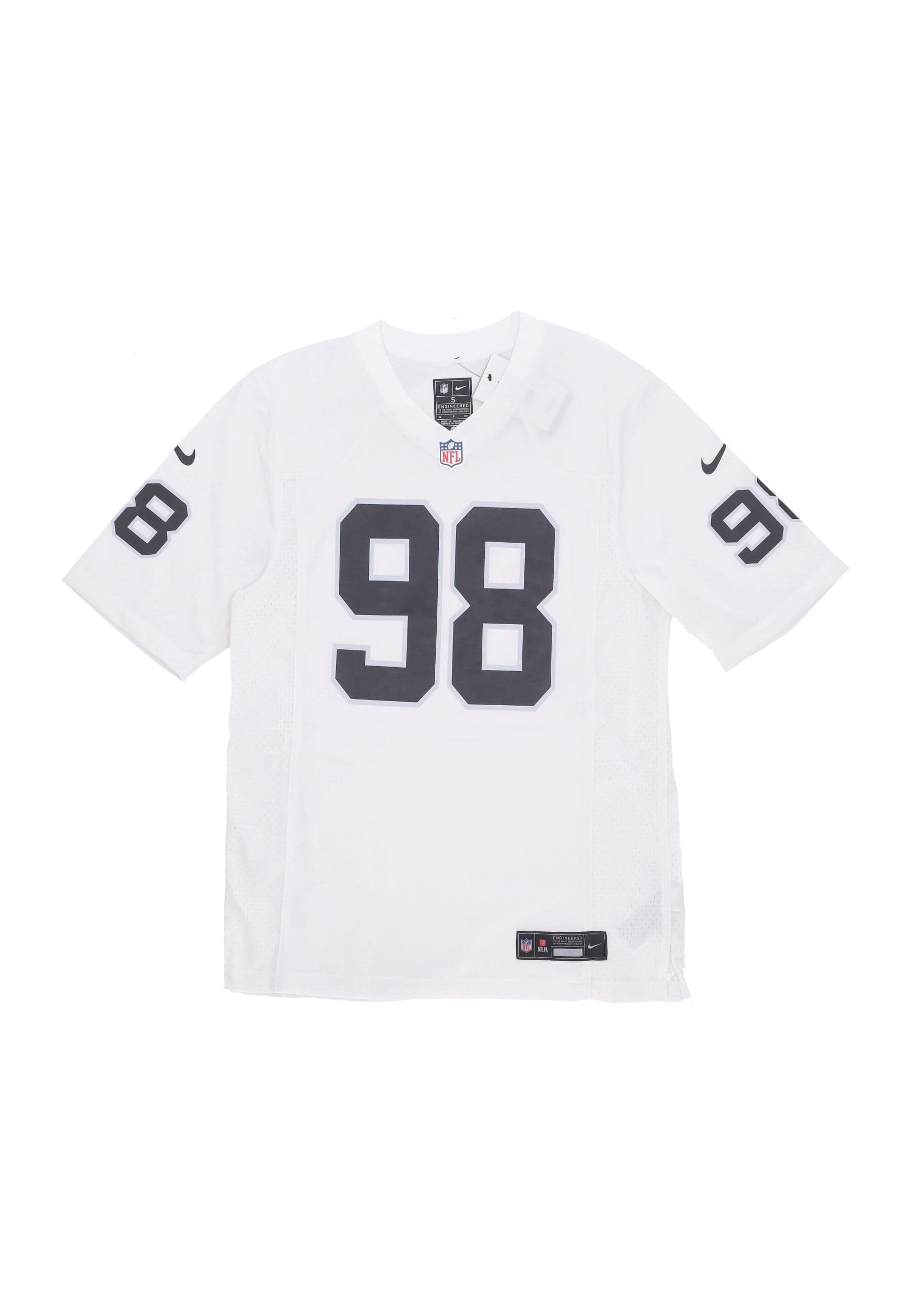 Man Nfl Game Road Jersey No 98 Crosby Lasrai White/original Team Colors